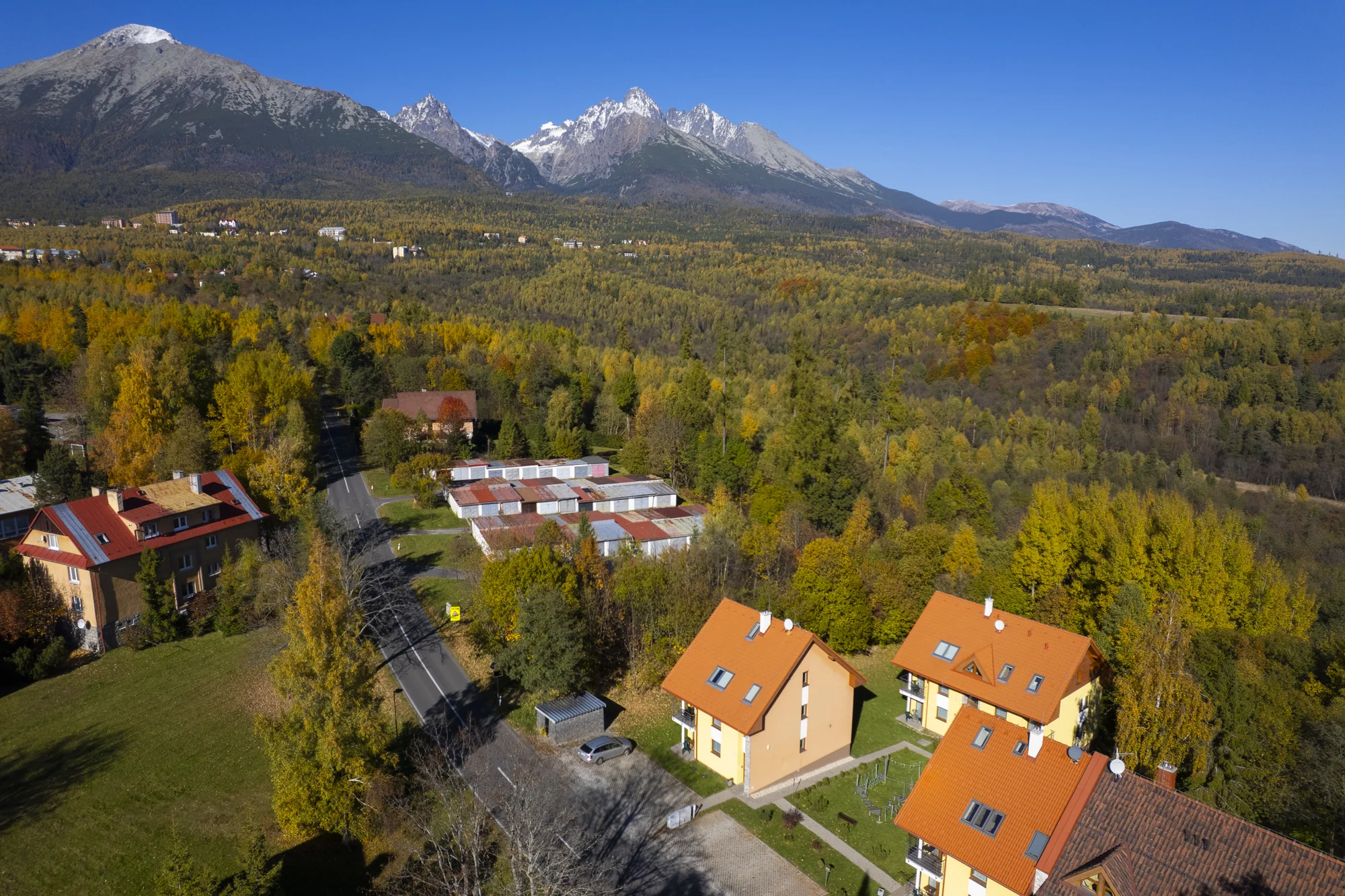 Apartmány v Dolním Smokovci se snídaní, privátním wellness i skipasy