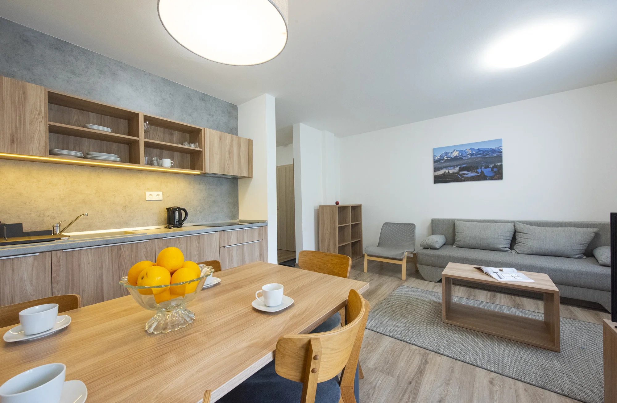 Apartmány v Dolním Smokovci se snídaní, privátním wellness i skipasy