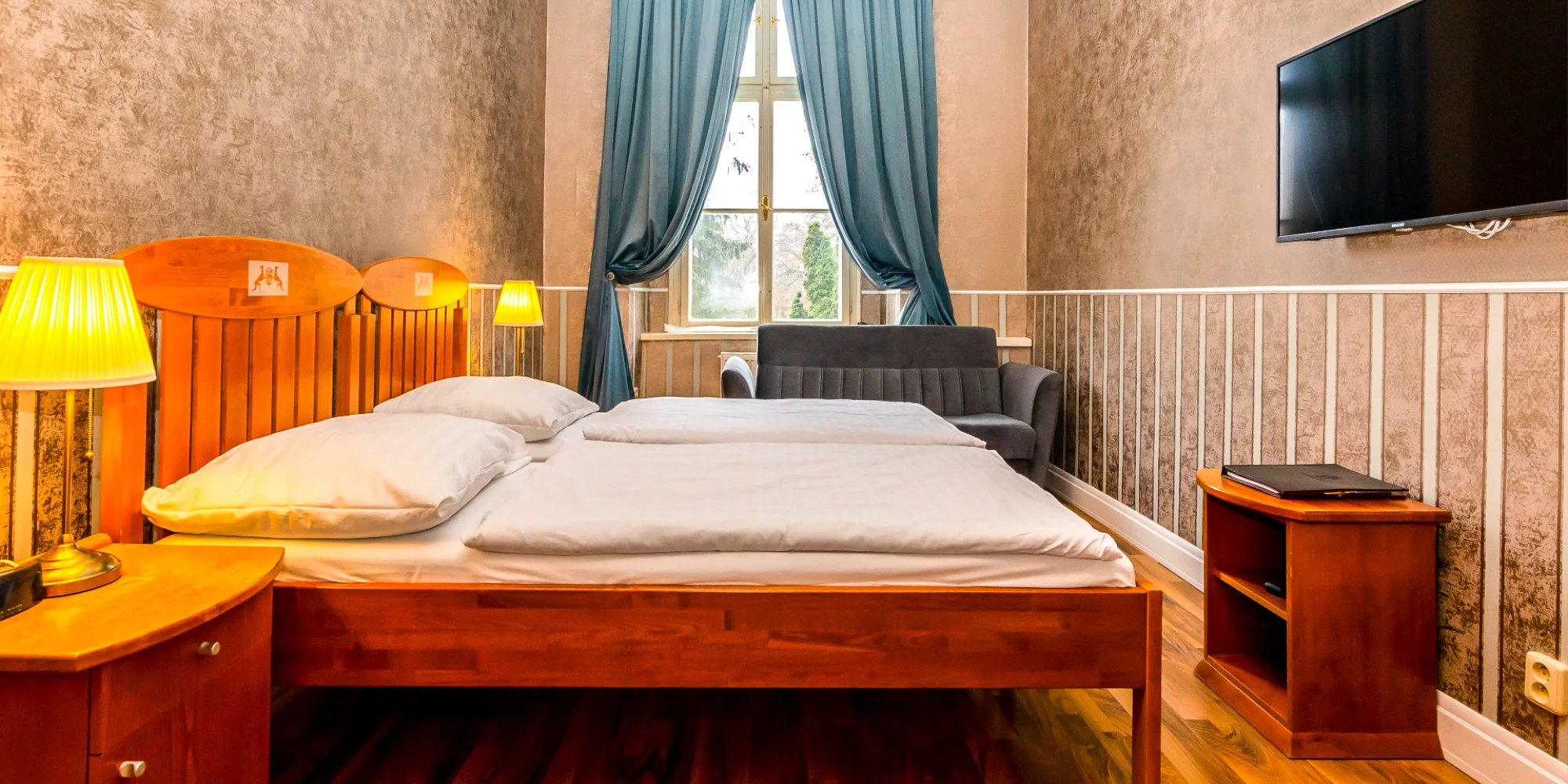 Hraběcí pobyt v zámečku nedaleko Nitry: polopenze, bowling i sleva do termálů