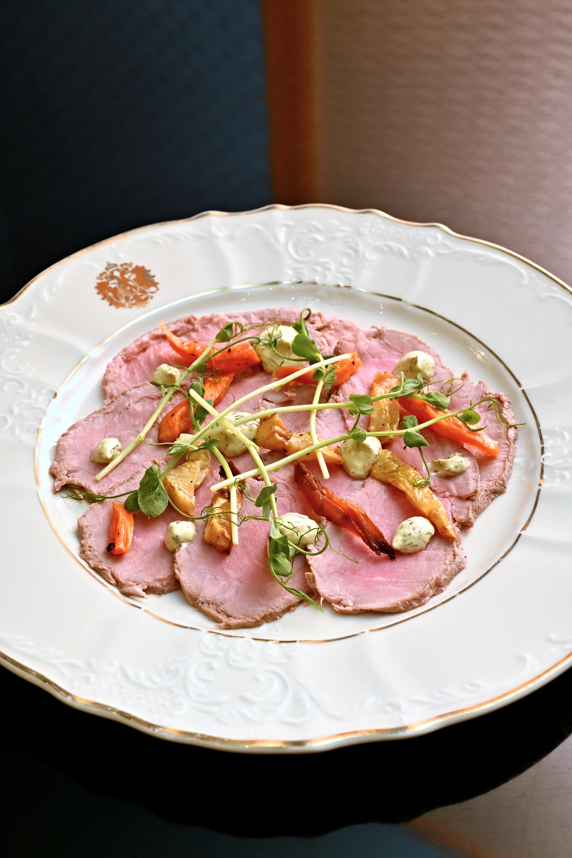 3–5chod. menu dle výběru pro 2 v Grandhotelu Bohemia: konfitované kachní prso, pstruh i dort