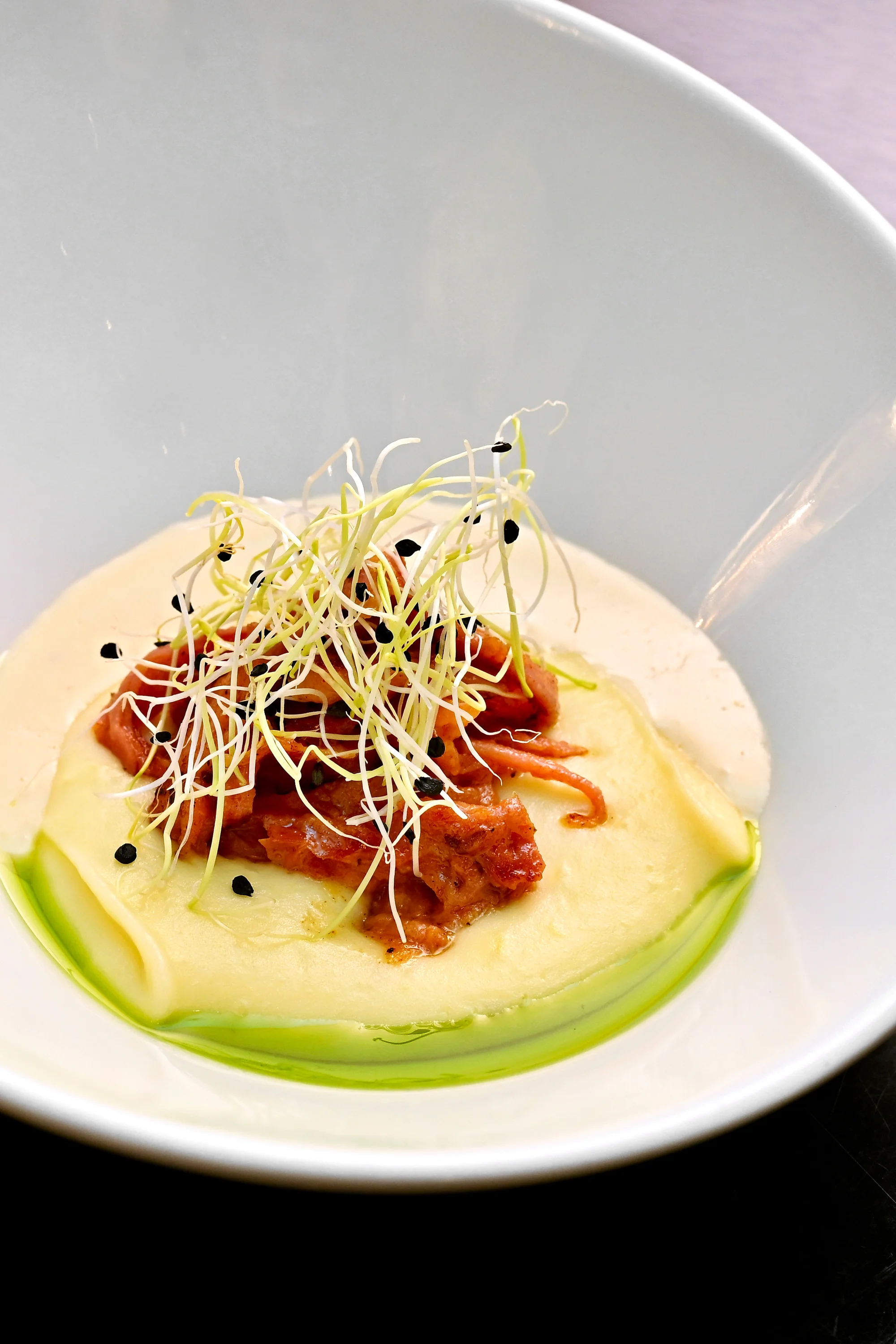 3–5chod. menu dle výběru pro 2 v Grandhotelu Bohemia: konfitované kachní prso, pstruh i dort