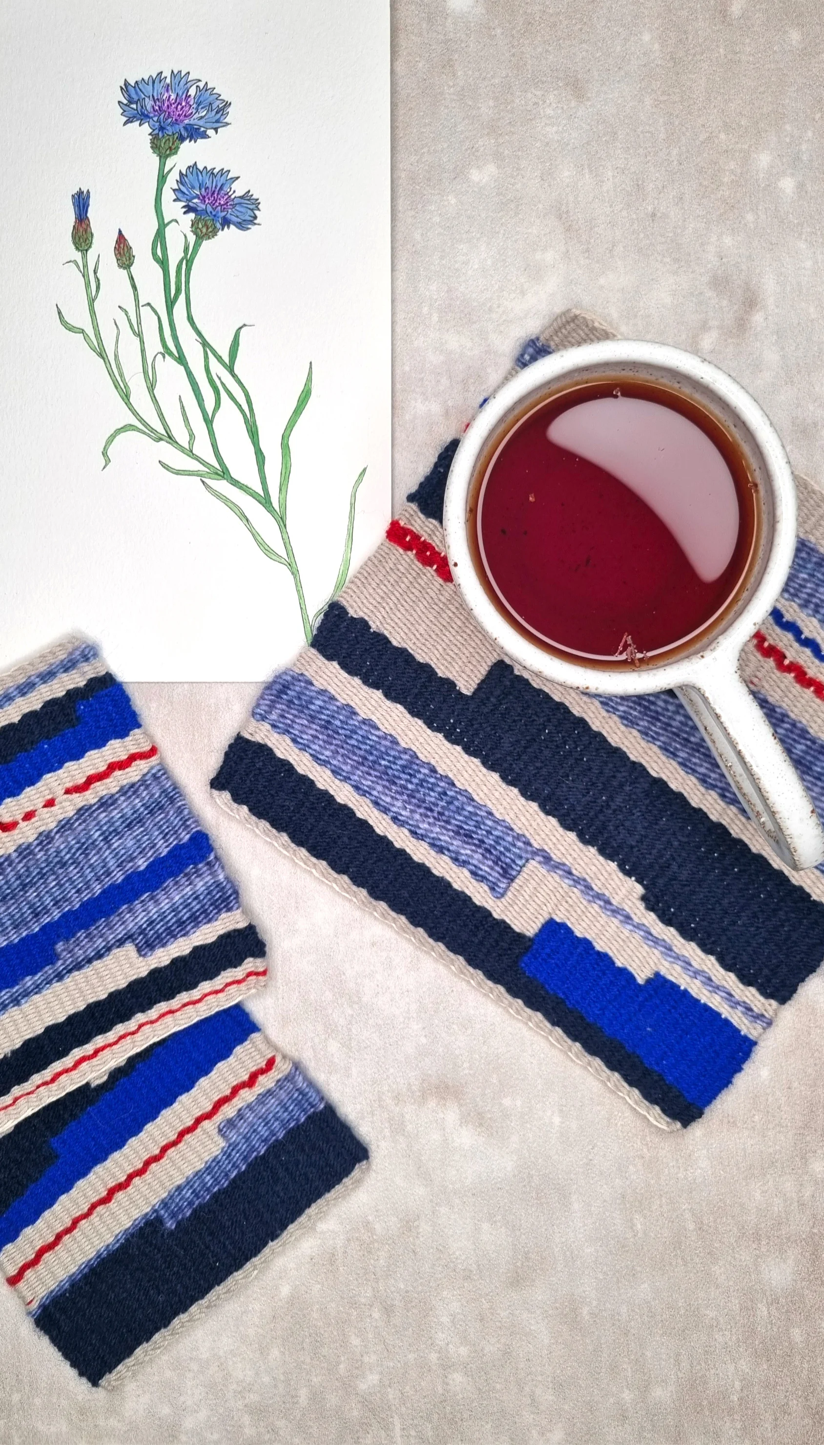 Odpočinkové kurzy tkaní: úplné základy, tvorba podtácku i tapiserie