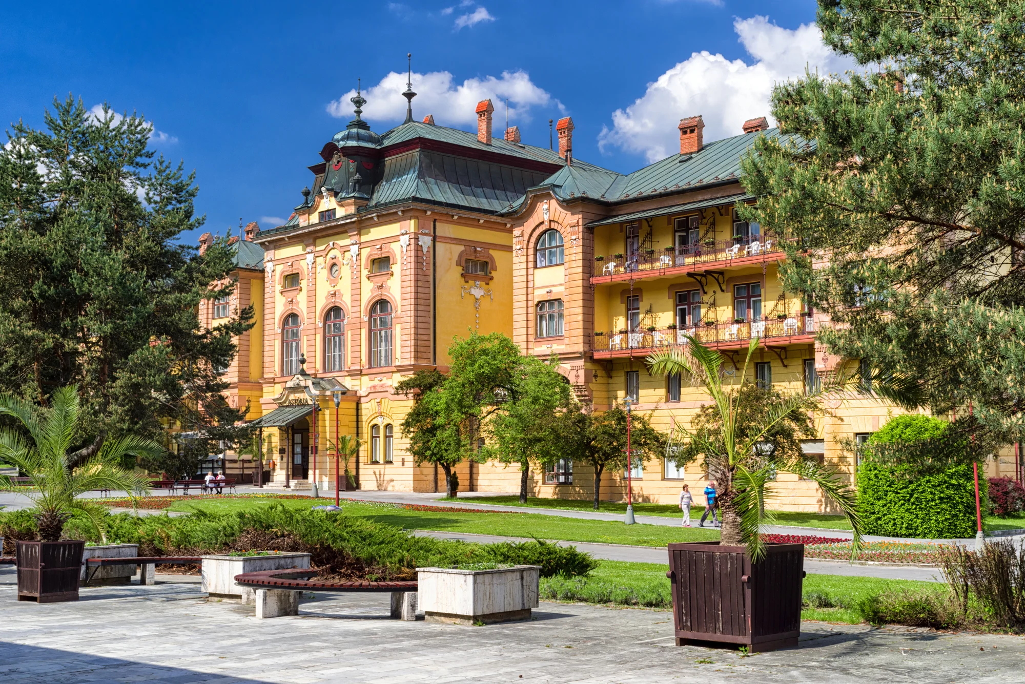 Dovolená v rodinném penzionu přímo nad Kolonádou v Bardejovských Lázních