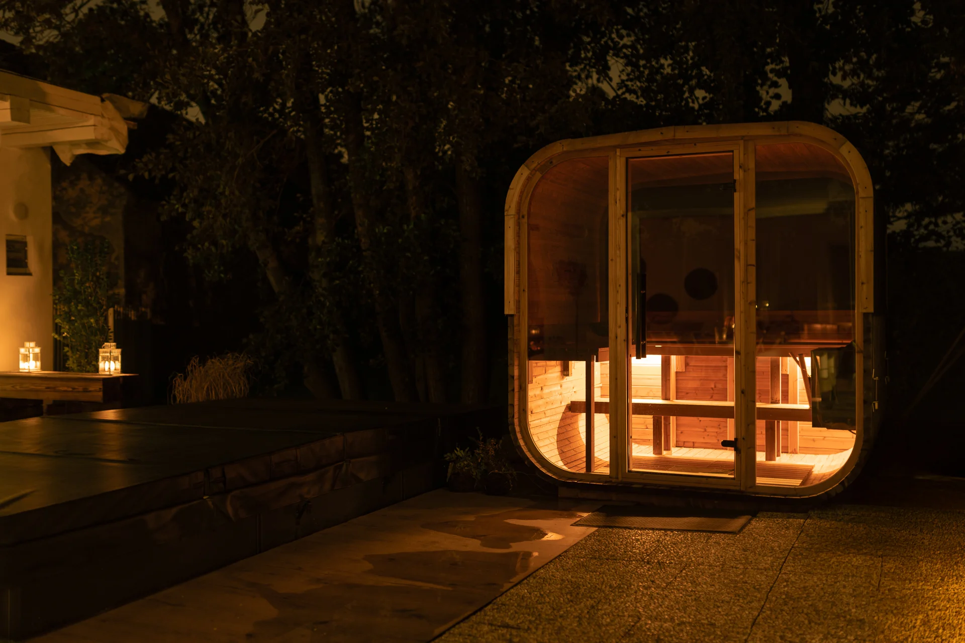 Privátní wellness apartmán od 15 do 22 h: sauna, bazén i spa s vířivkou jen pro vás dva