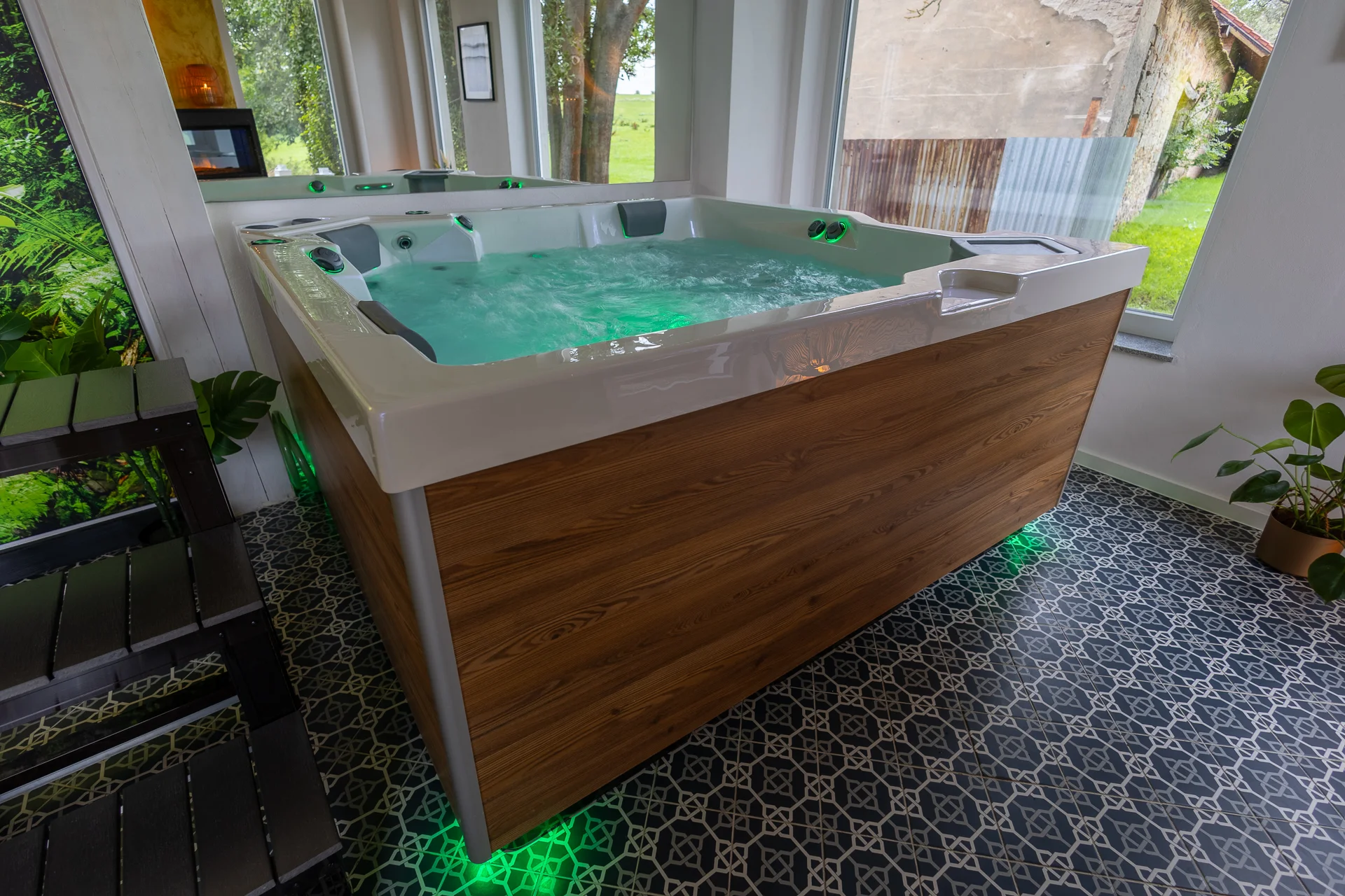 Privátní wellness apartmán od 15 do 22 h: sauna, bazén i spa s vířivkou jen pro vás dva