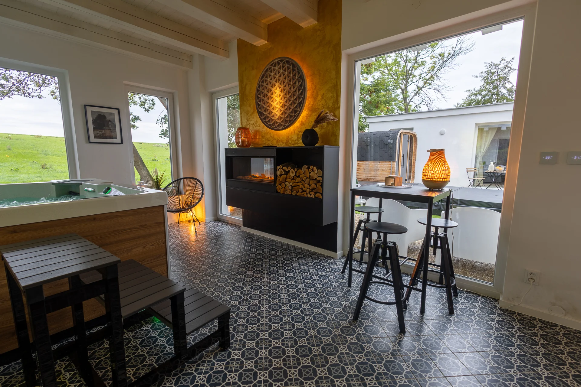 Privátní wellness apartmán od 15 do 22 h: sauna, bazén i spa s vířivkou jen pro vás dva