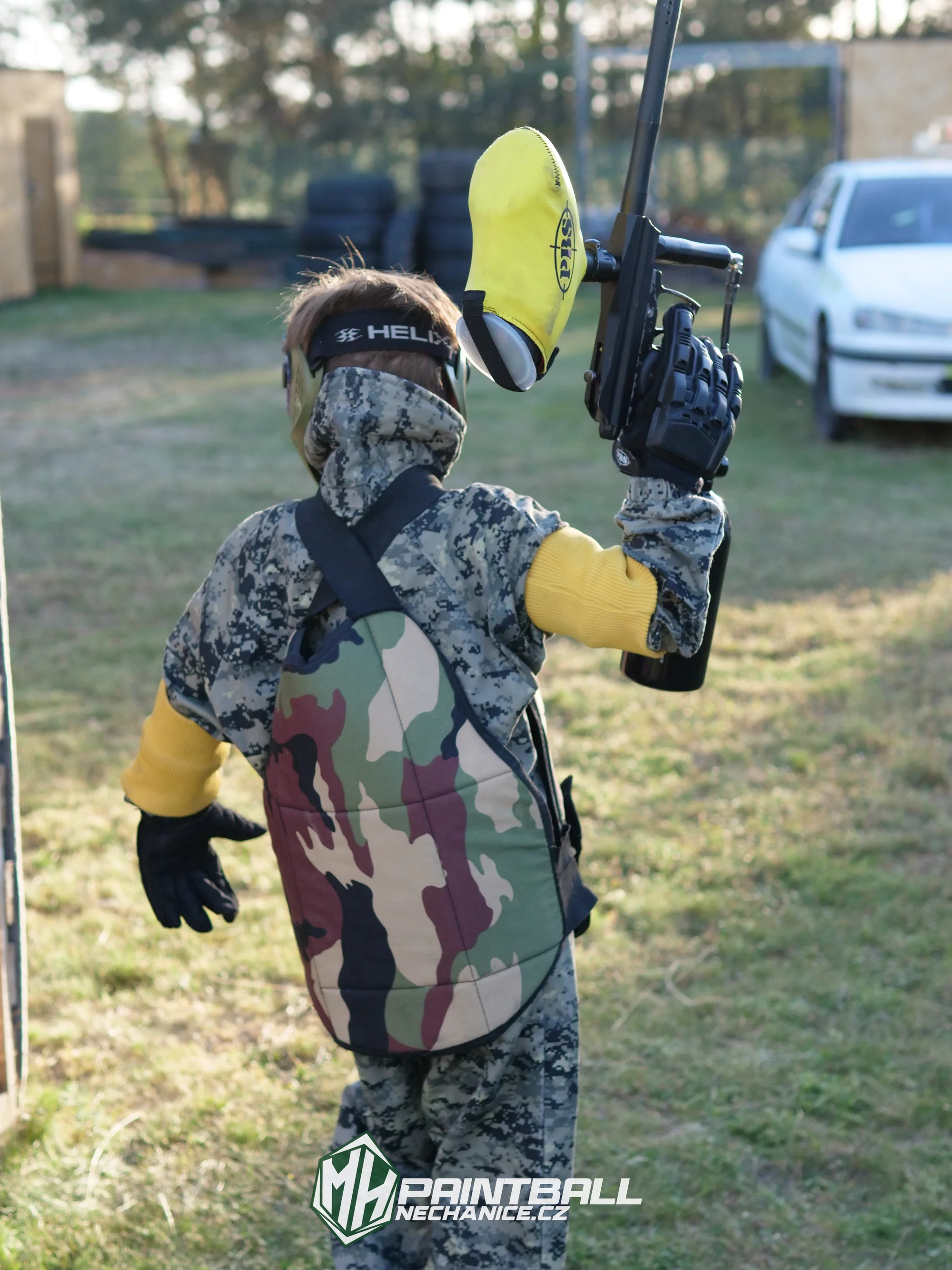 Akční bitva na 3 000 m²: paintball v městské aréně Nechanice pro 1–10 osob