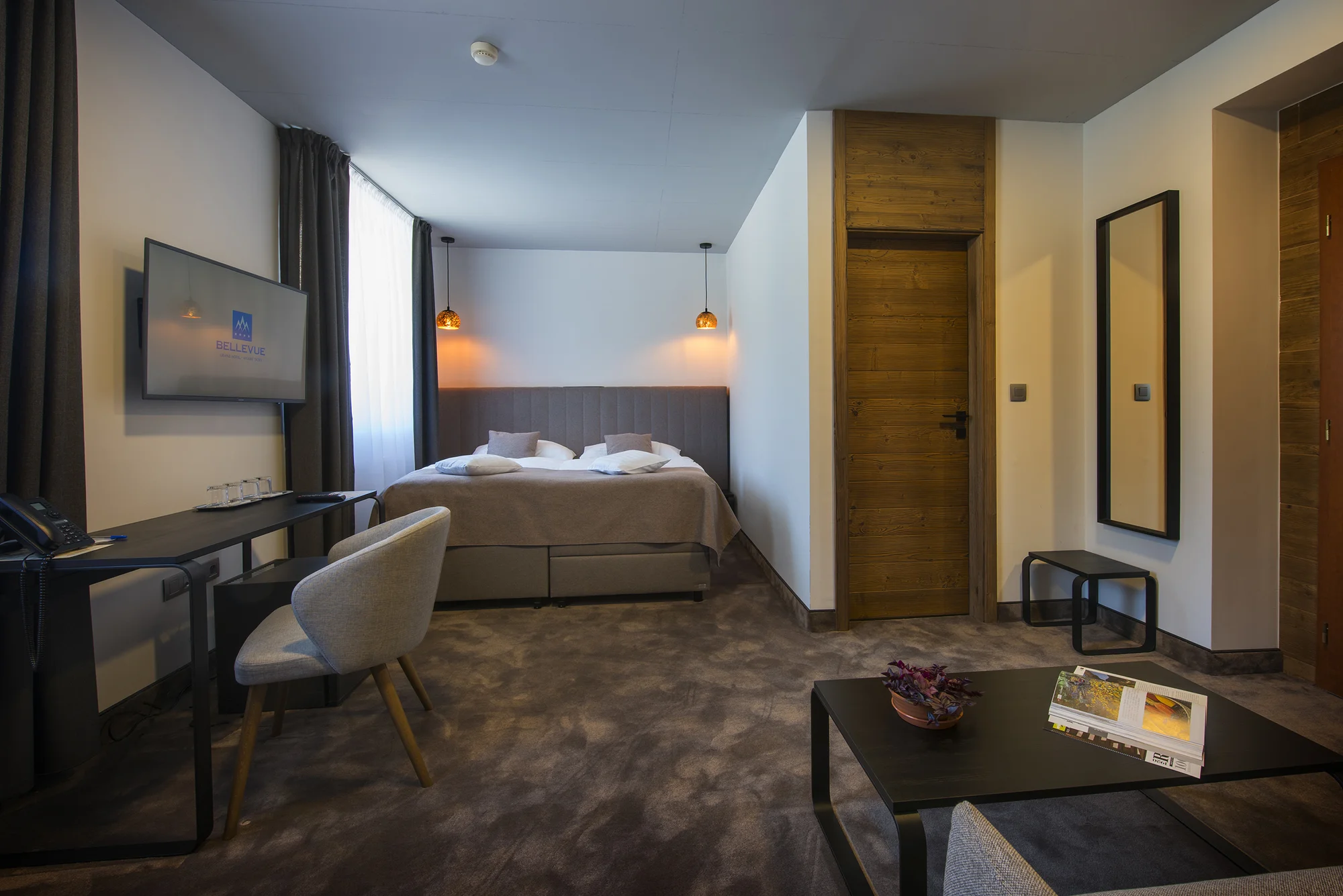 Exkluzivní pobyt v Grand Hotelu Bellevue: wellness s bazénem, polopenze i pokoje s atraktivním designem