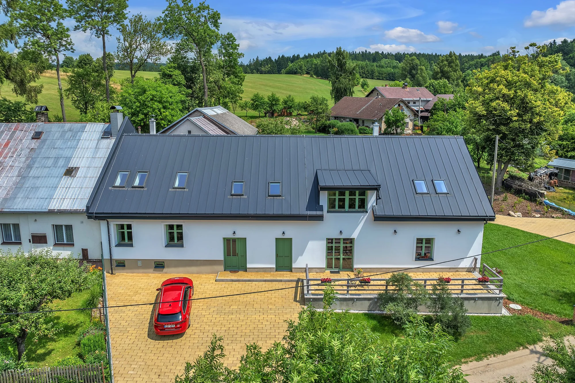 Útulné apartmány v chalupě ve Žďárských vrších s možností sauny