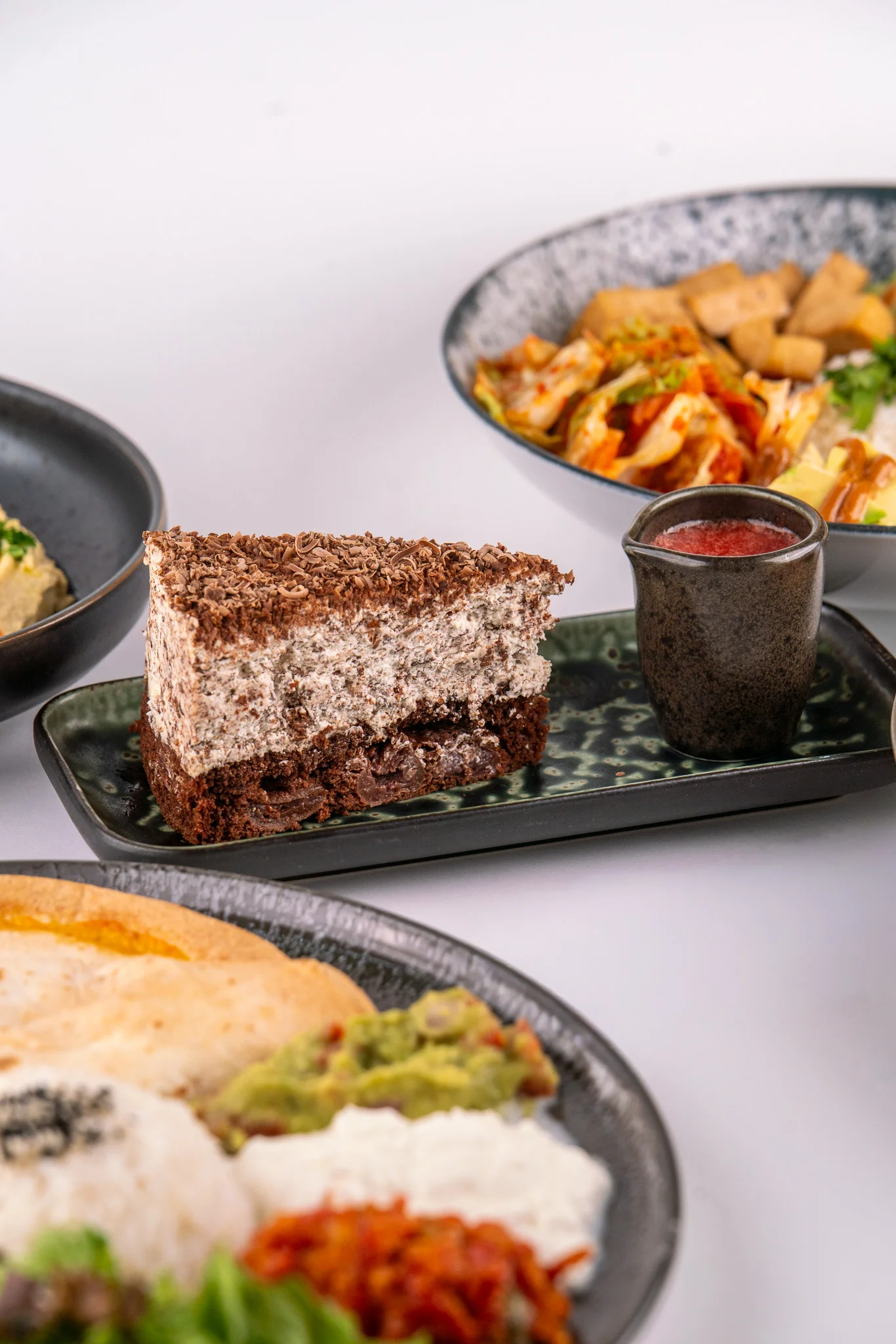 Degustační vegetariánské menu pro dva v srdci Prahy: předkrm, hlavní chod i dezert