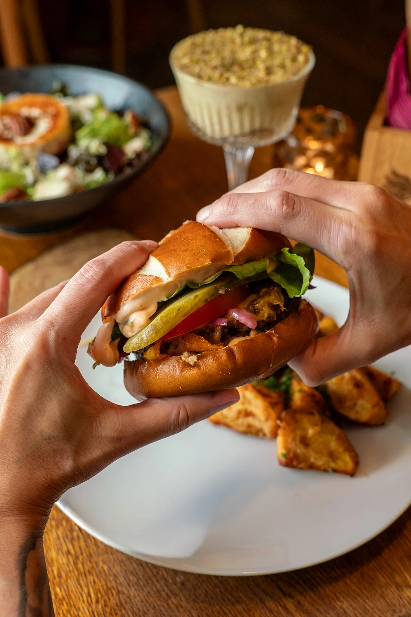 Degustační vegetariánské menu pro dva v srdci Prahy: předkrm, hlavní chod i dezert