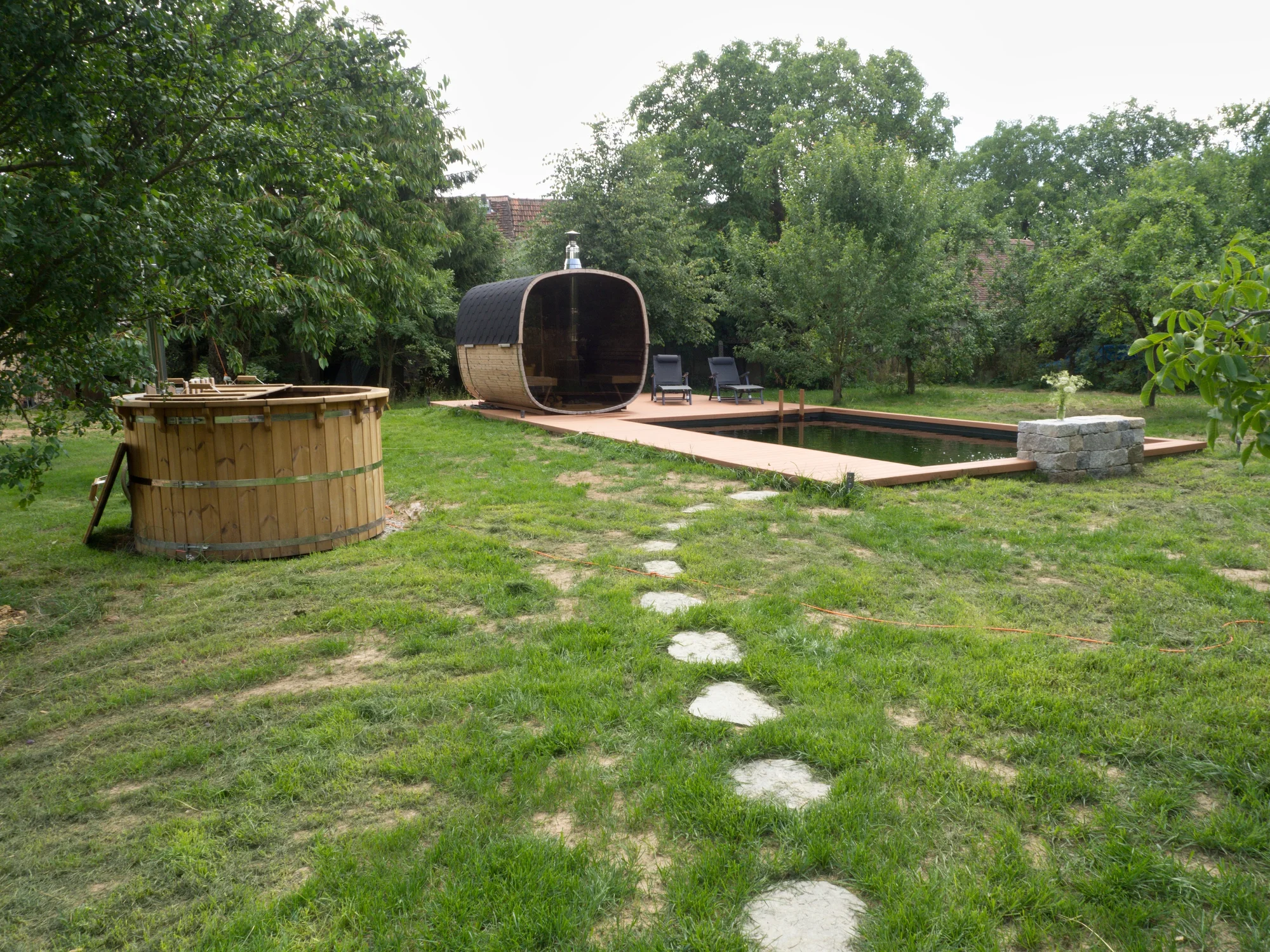 Relax na Vysočině: maringotka se snídaní a neomezeným privátním wellness