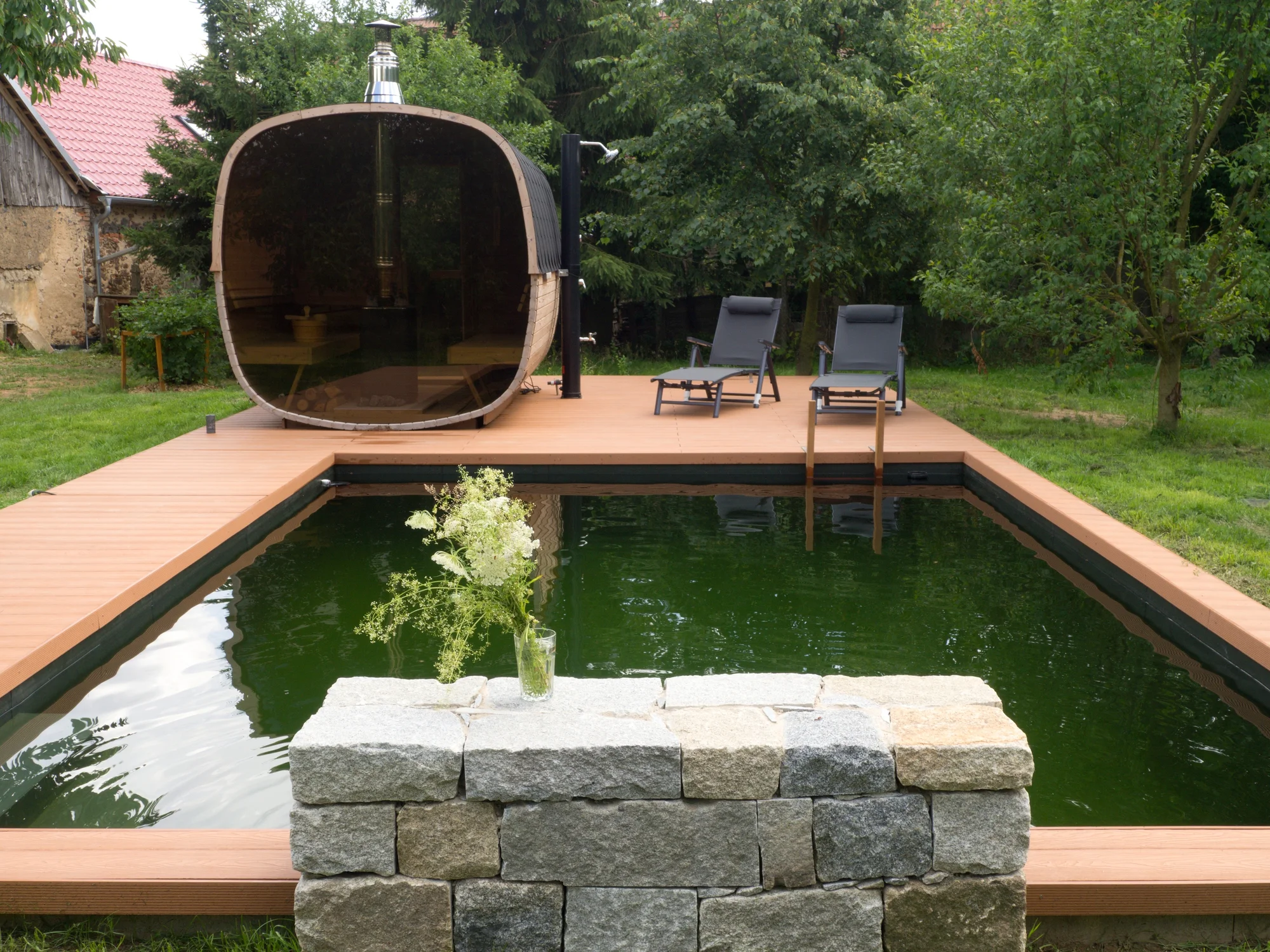 Relax na Vysočině: maringotka se snídaní a neomezeným privátním wellness