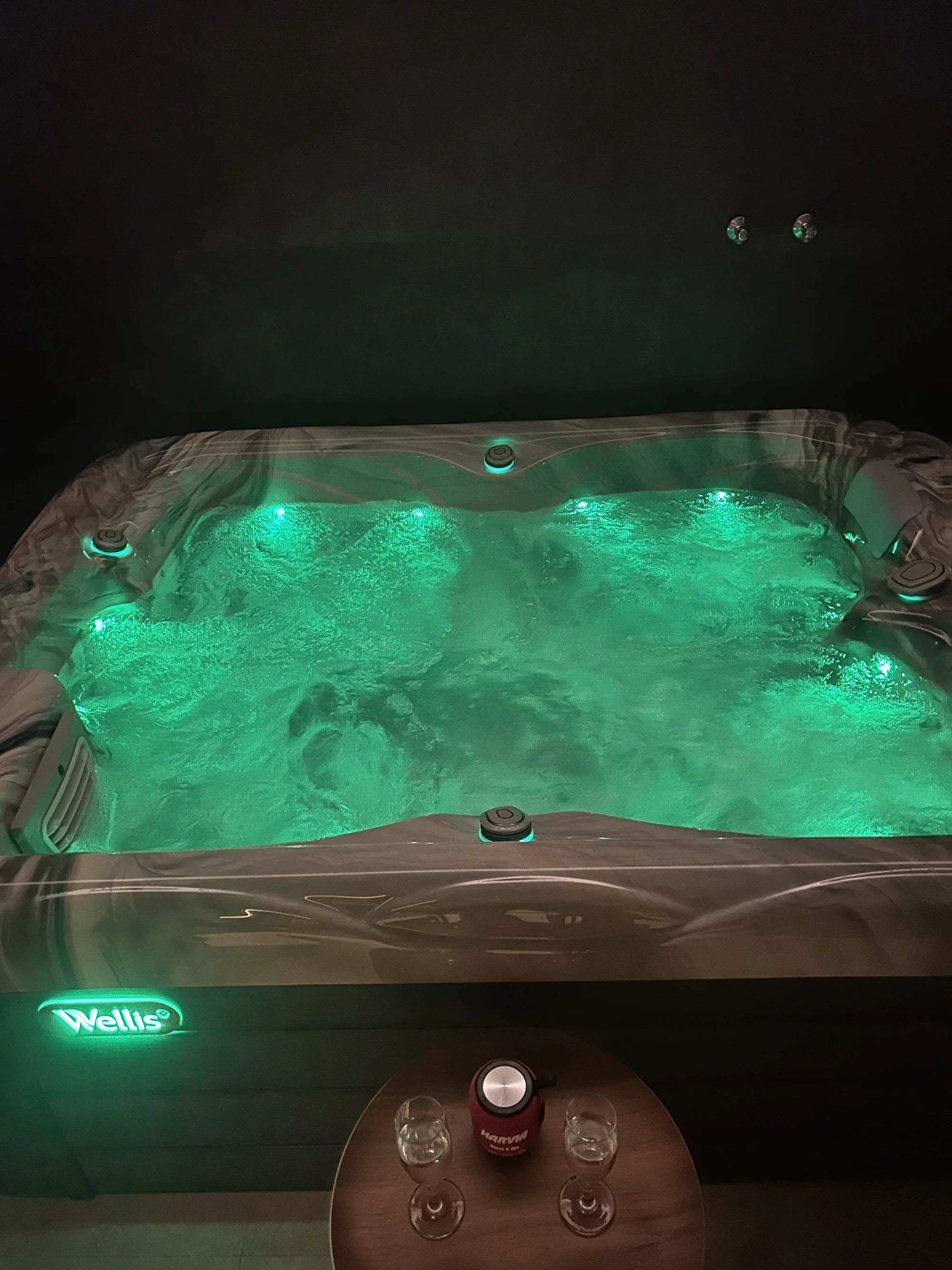 Relax a uvolnění ve wellness: privátní sauna a vířivka až pro 4 osoby