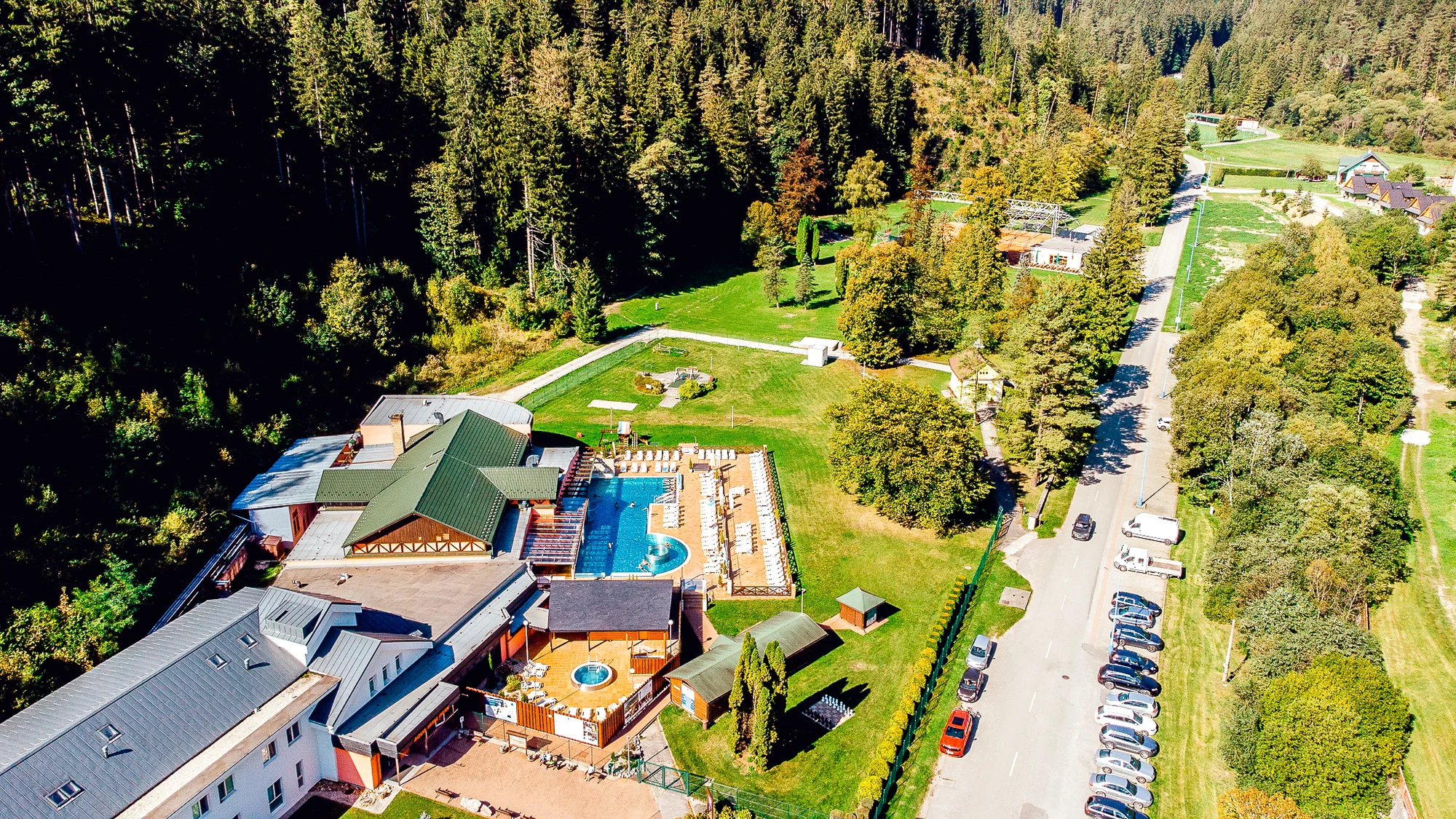 Relaxační pobyt v Lázních Lúčky s procedurami a vstupem do venkovních bazénů