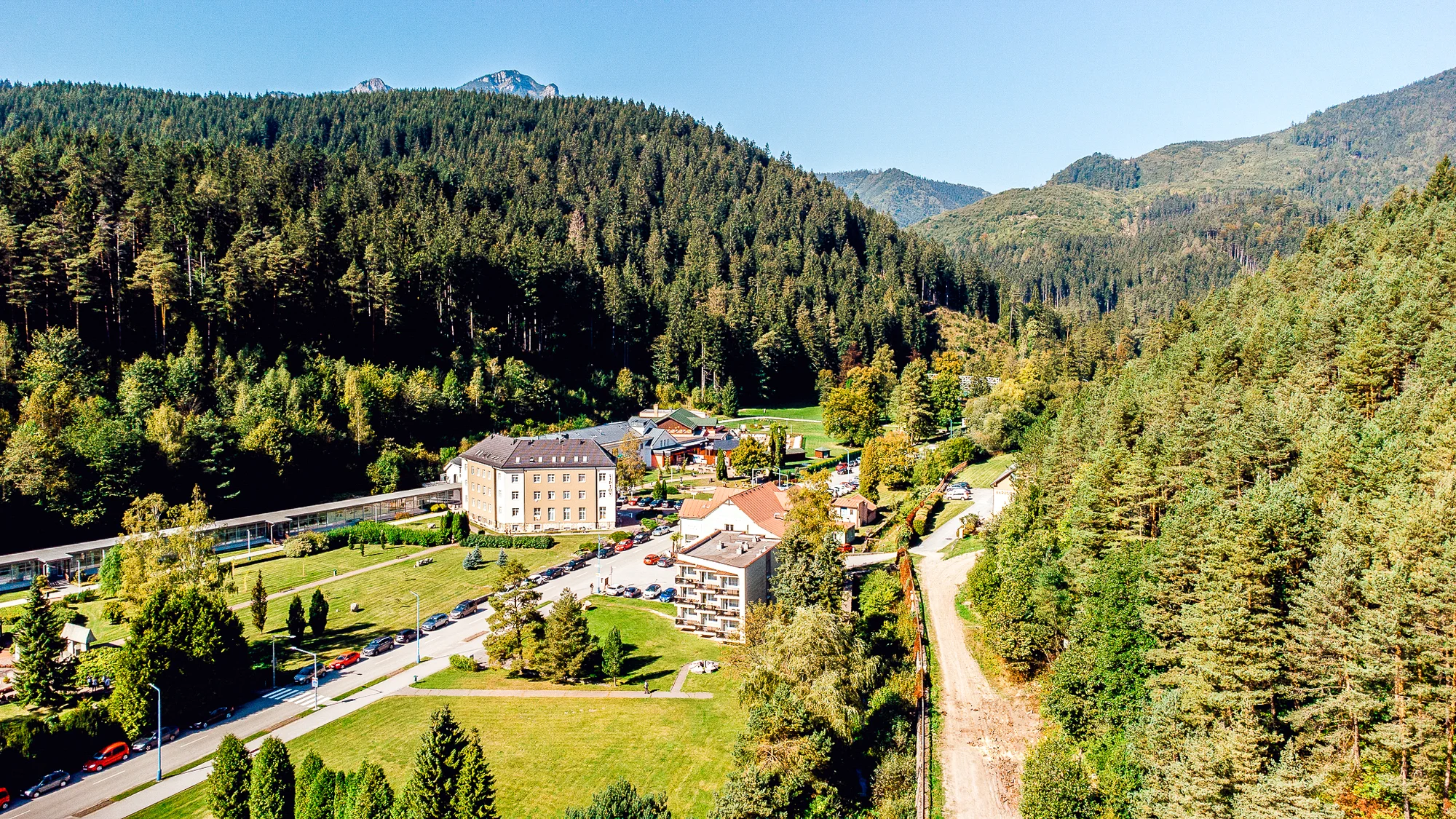 Relaxační pobyt v Lázních Lúčky s procedurami a vstupem do venkovních bazénů