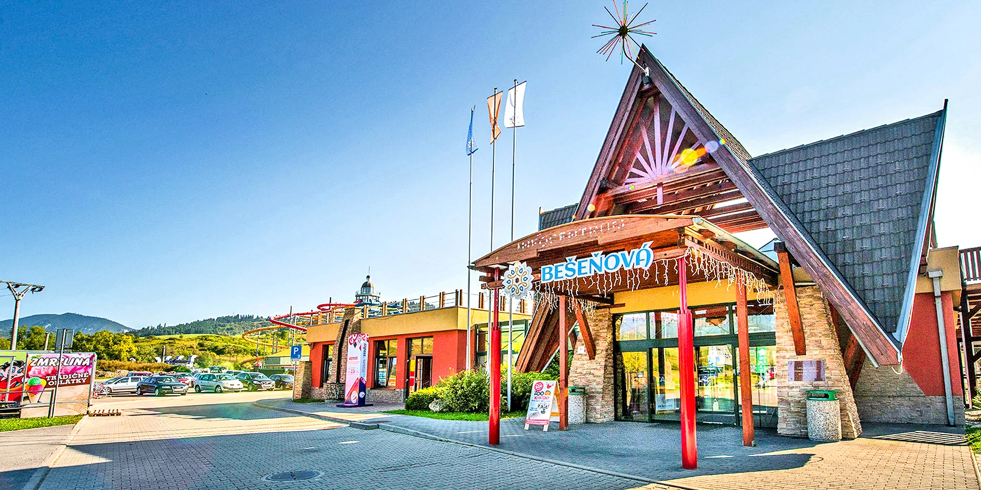 Pobyt v apartmánovém studiu v areálu Vodního parku Bešeňová se slevou na vstupy