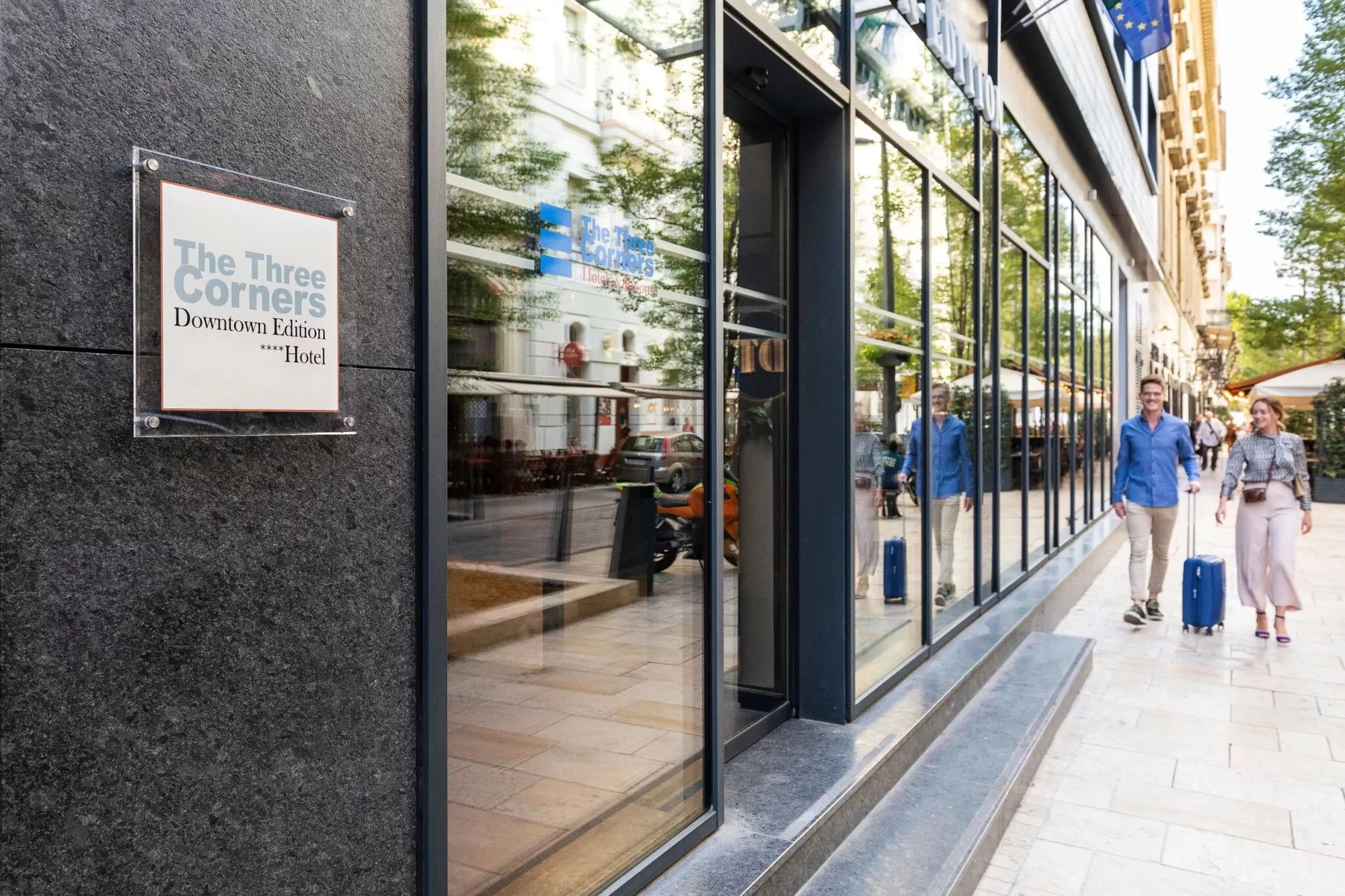 Pobyt v moderním hotelu v centru Budapešti se snídaní a neomezeným využíváním saun