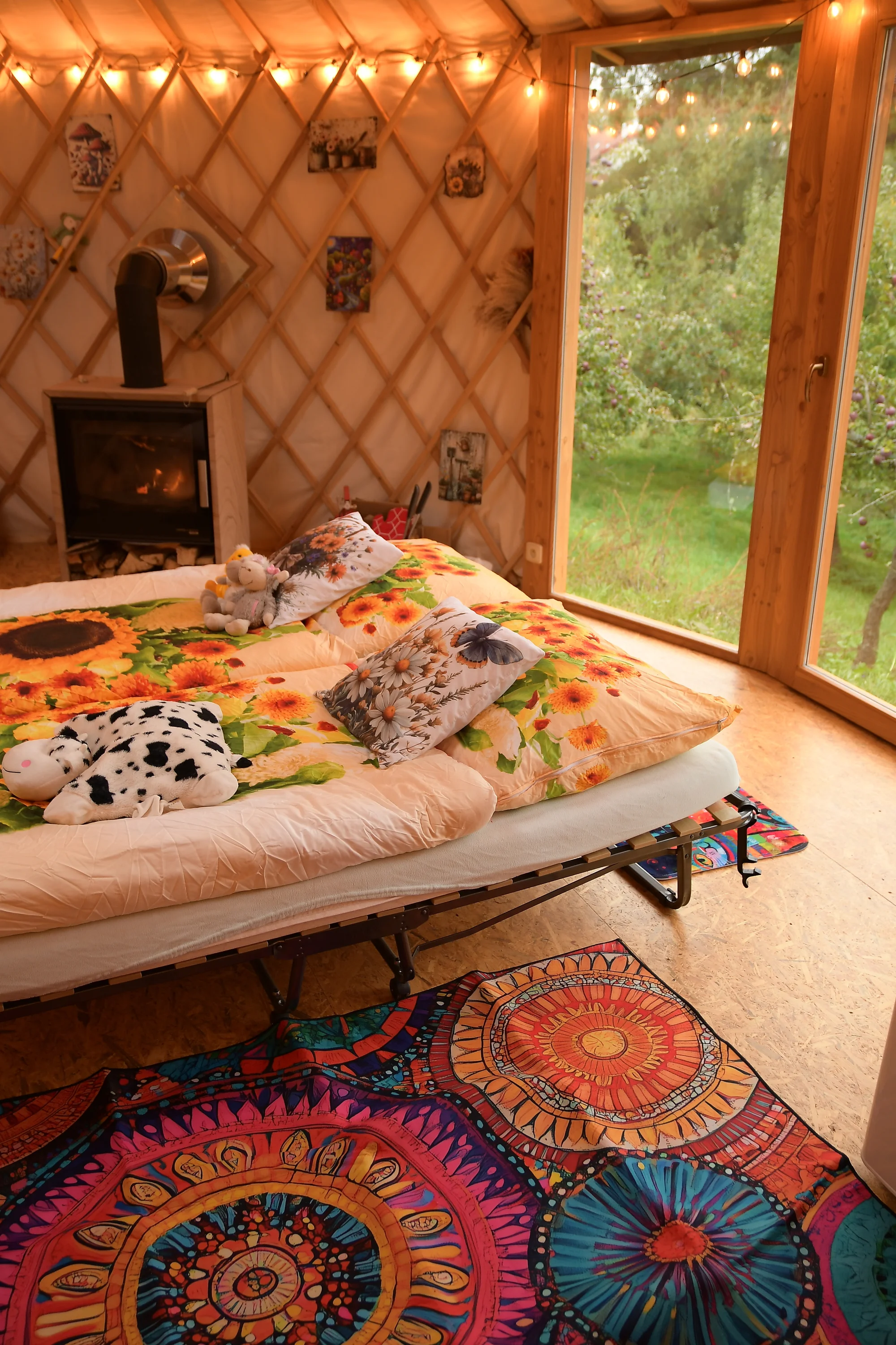 Jurta v Toulavě: areál statku uprostřed přírody a vyžití pro děti