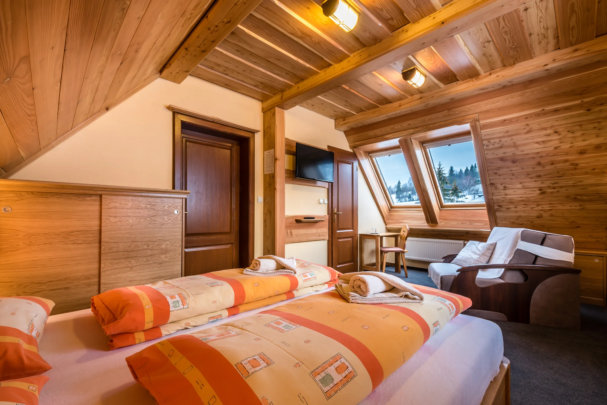 Pobyt v malebném penzionu ve Ždiaru se snídaní a možností privátního wellness