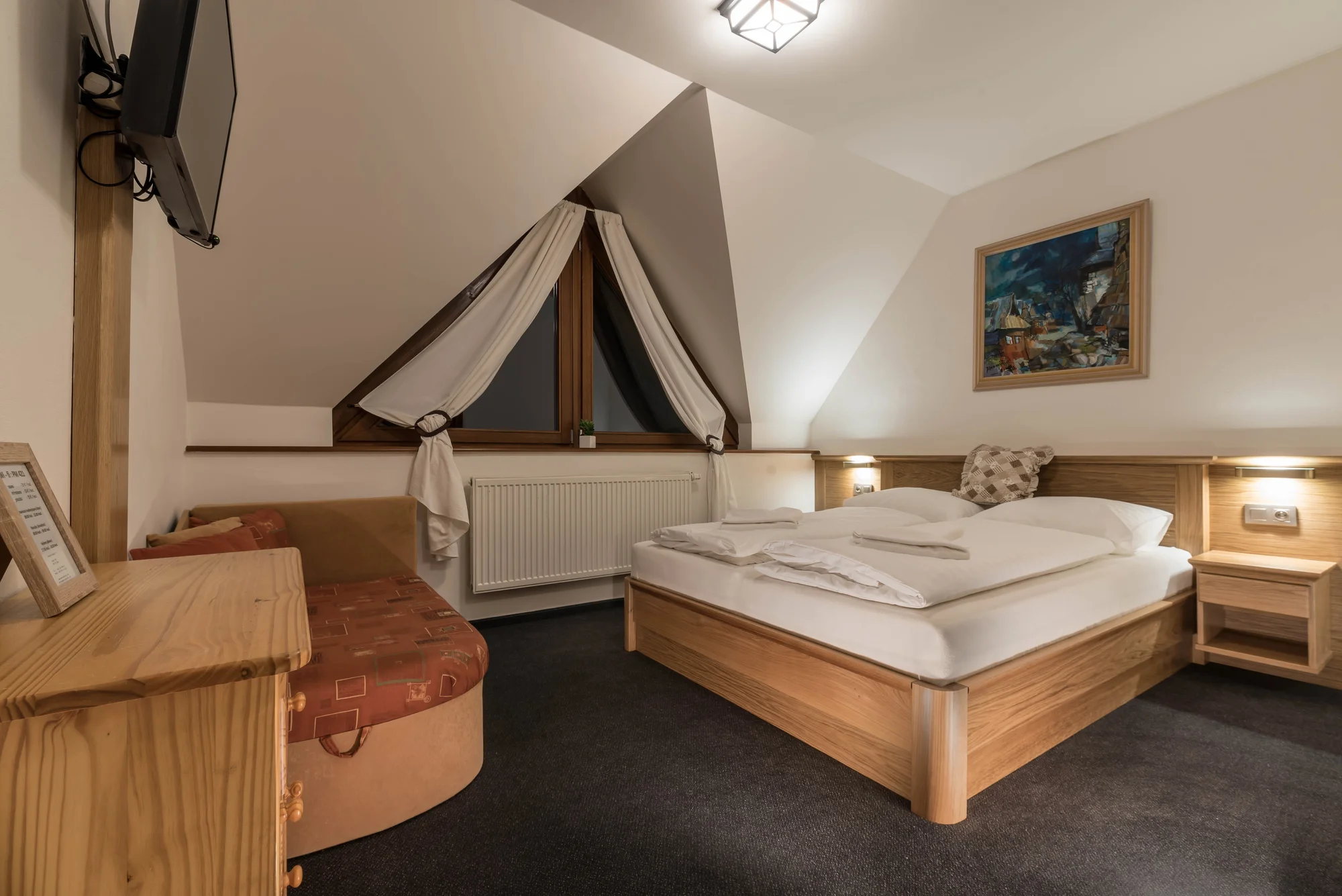 Pobyt v malebném penzionu ve Ždiaru se snídaní a možností privátního wellness