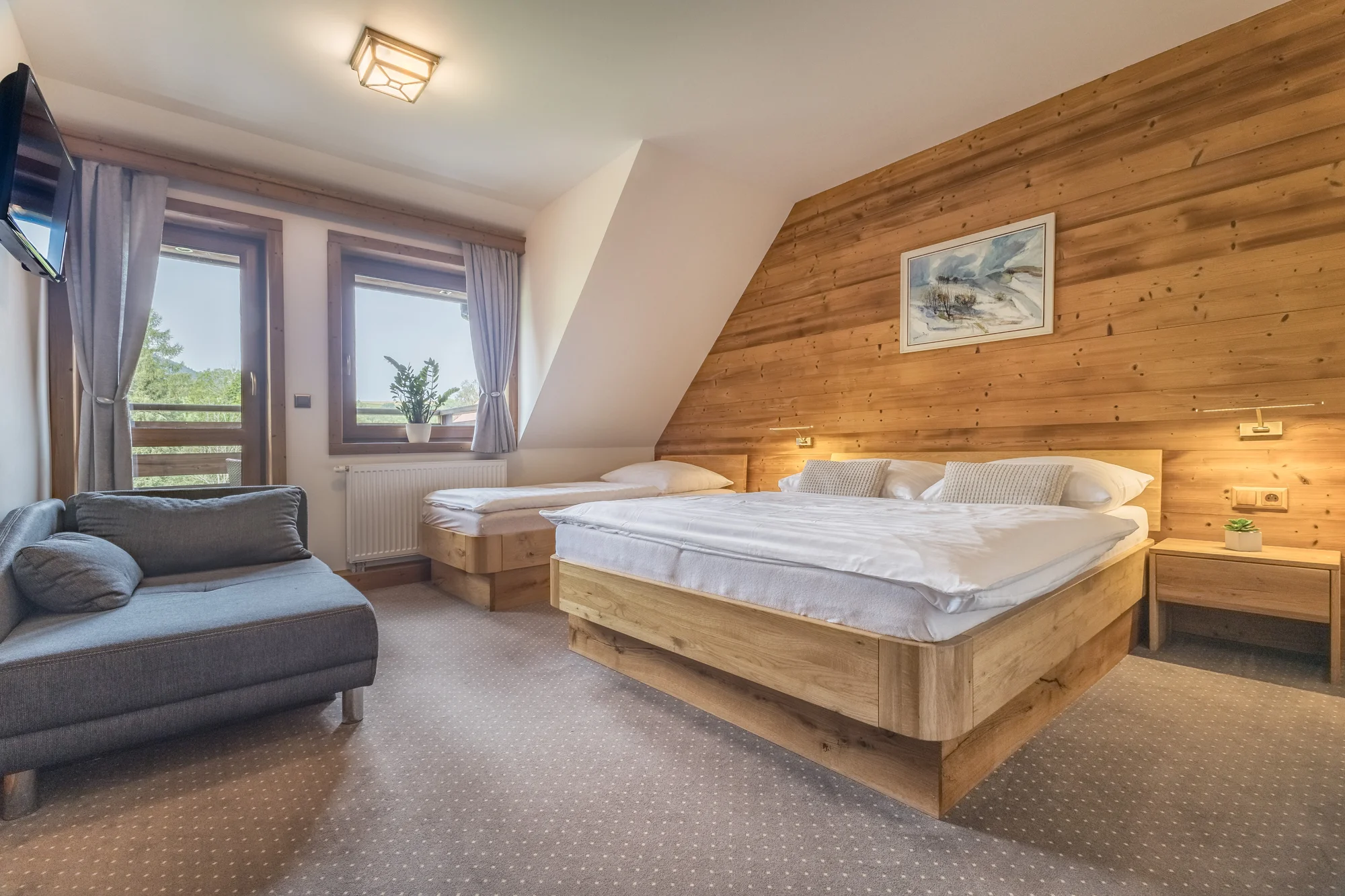 Pobyt v malebném penzionu ve Ždiaru se snídaní a možností privátního wellness