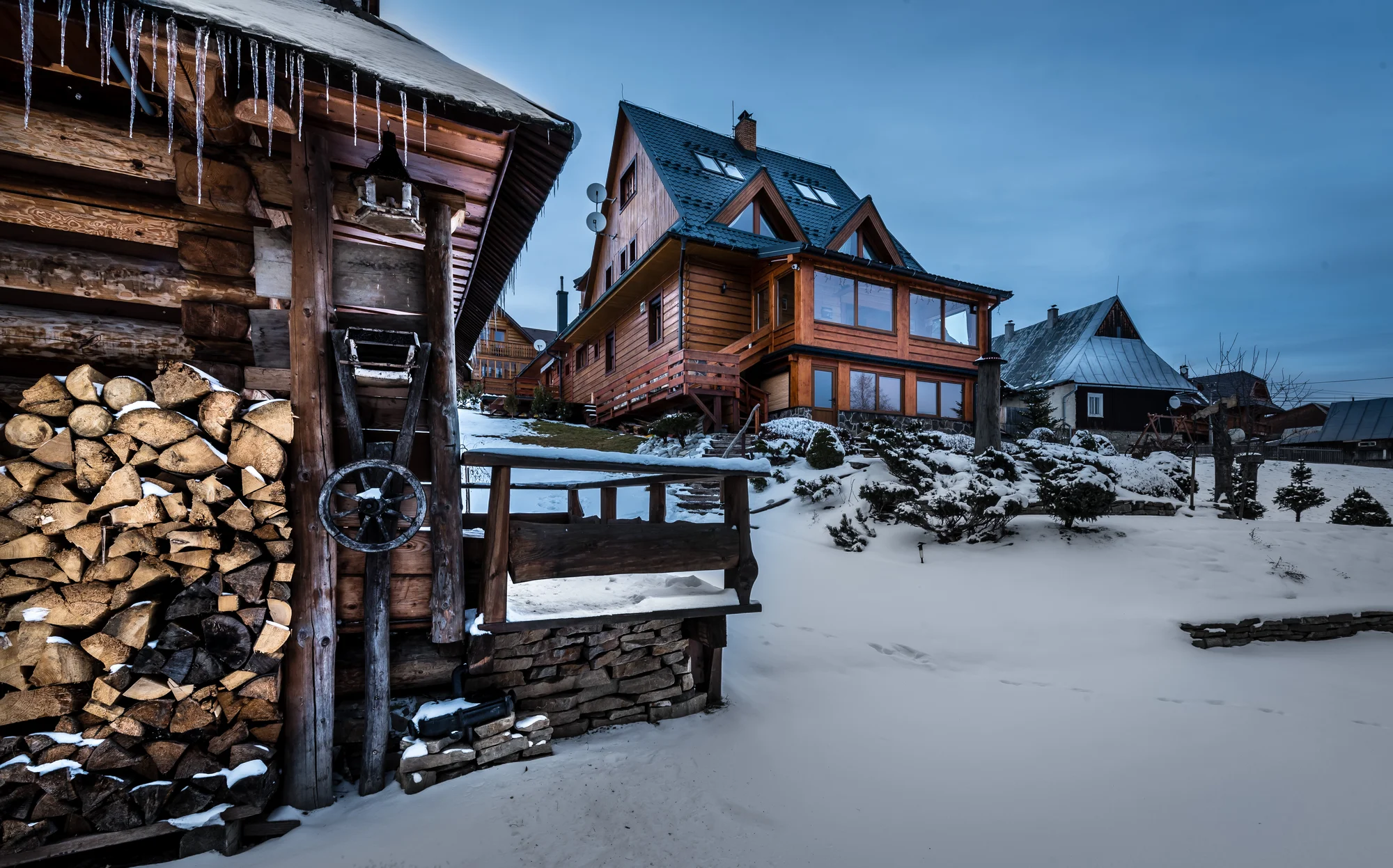 Pobyt v malebném penzionu ve Ždiaru se snídaní a možností privátního wellness