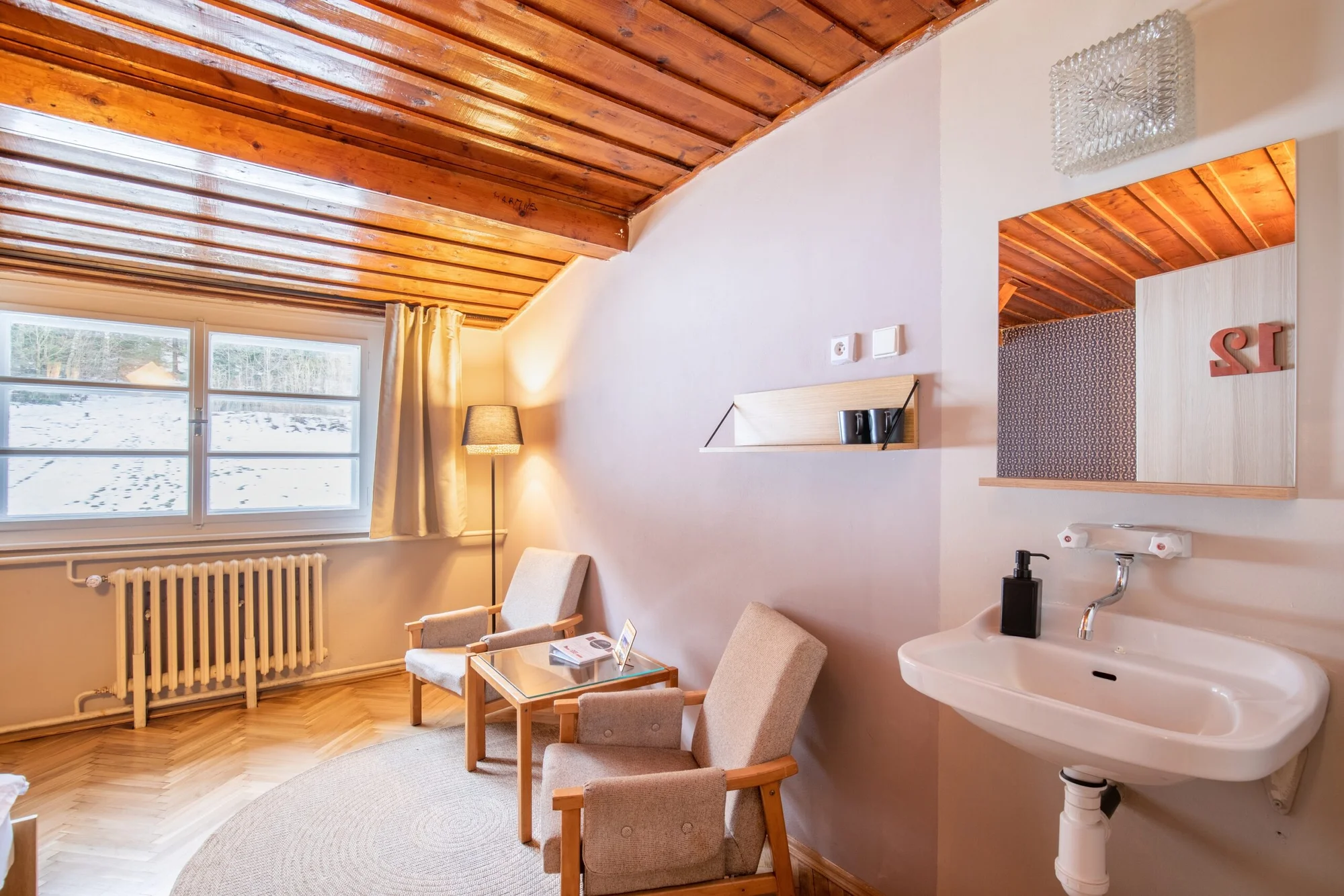 Aktivní dovolená v Orlických horách pro pár i rodinu: retro pokoj, studio či apartmán s kuchyňkou