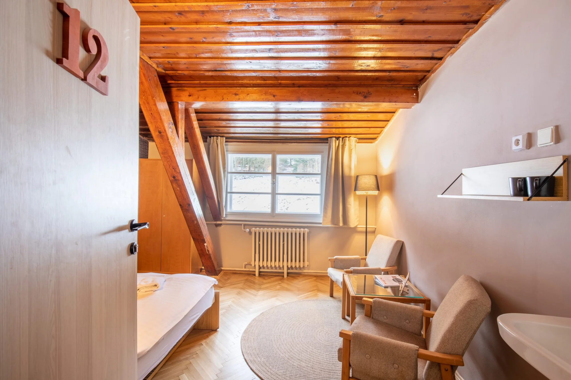 Aktivní dovolená v Orlických horách pro pár i rodinu: retro pokoj, studio či apartmán s kuchyňkou