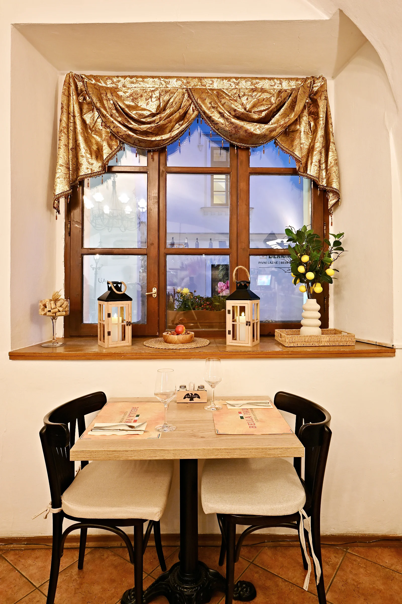 Italské degustační menu u Staroměstského náměstí pro 1 nebo 2 osoby