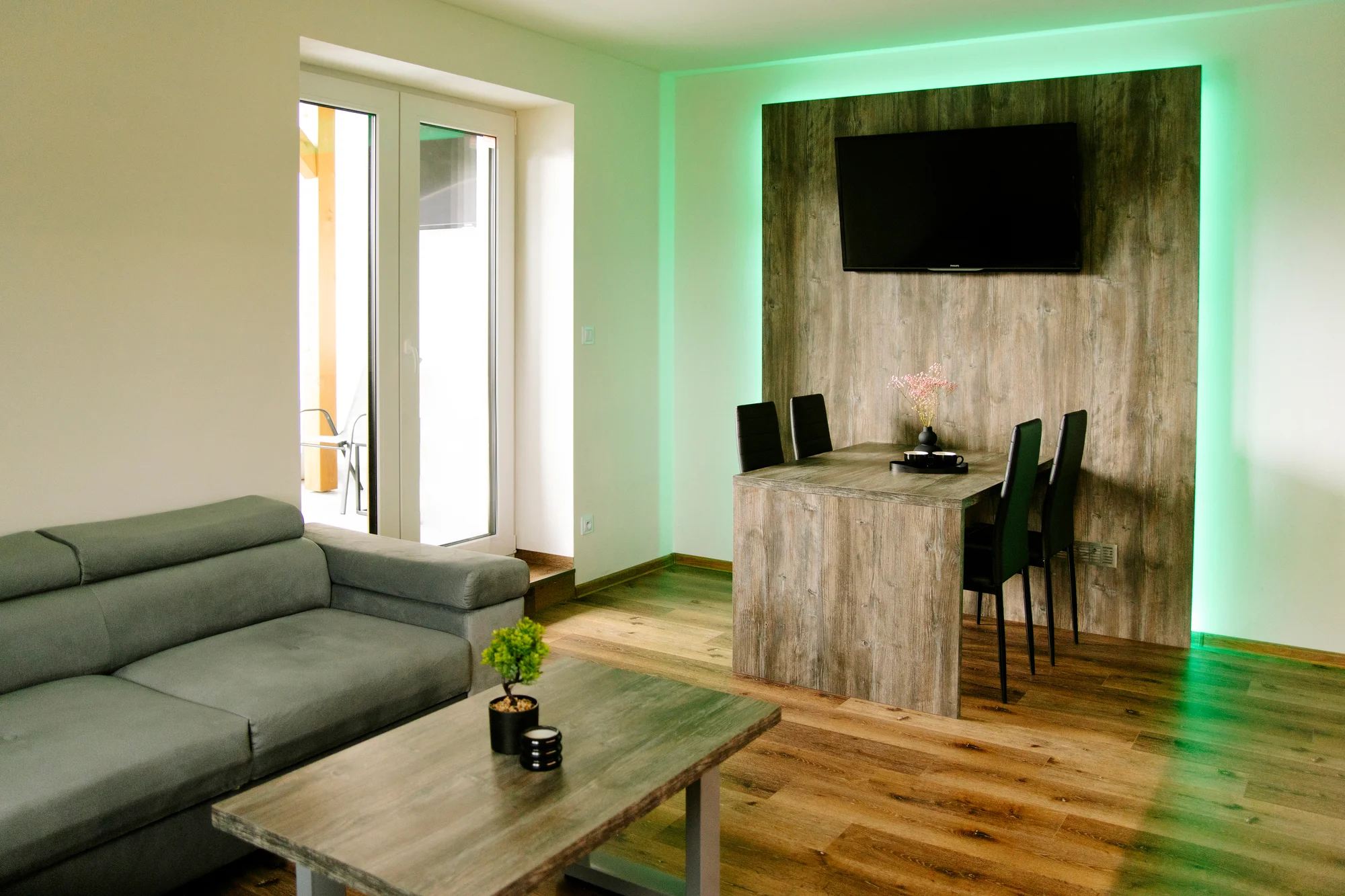 Apartmán v Jeseníkách: vlastní vířivka, masážní křeslo i možnost luxusní snídaně