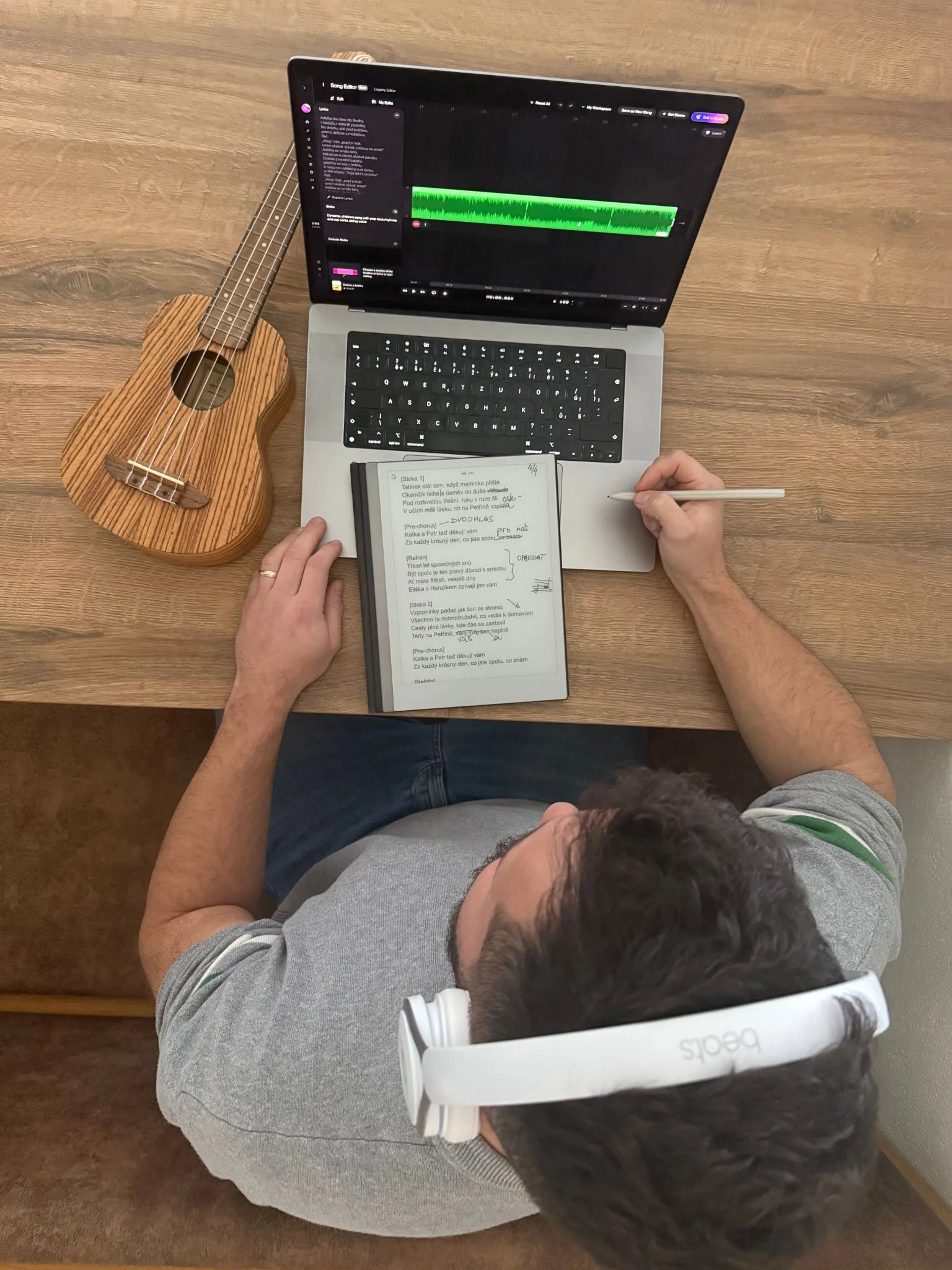 Věnujte písničku na míru: vytvoření textu a hudby dle vašeho vlastního zadání