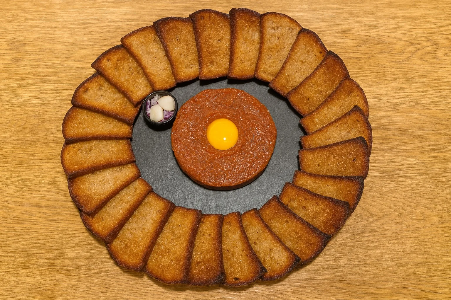 Tatarák v sympatické kavárně v centru Loun: 250 nebo 500 gramů