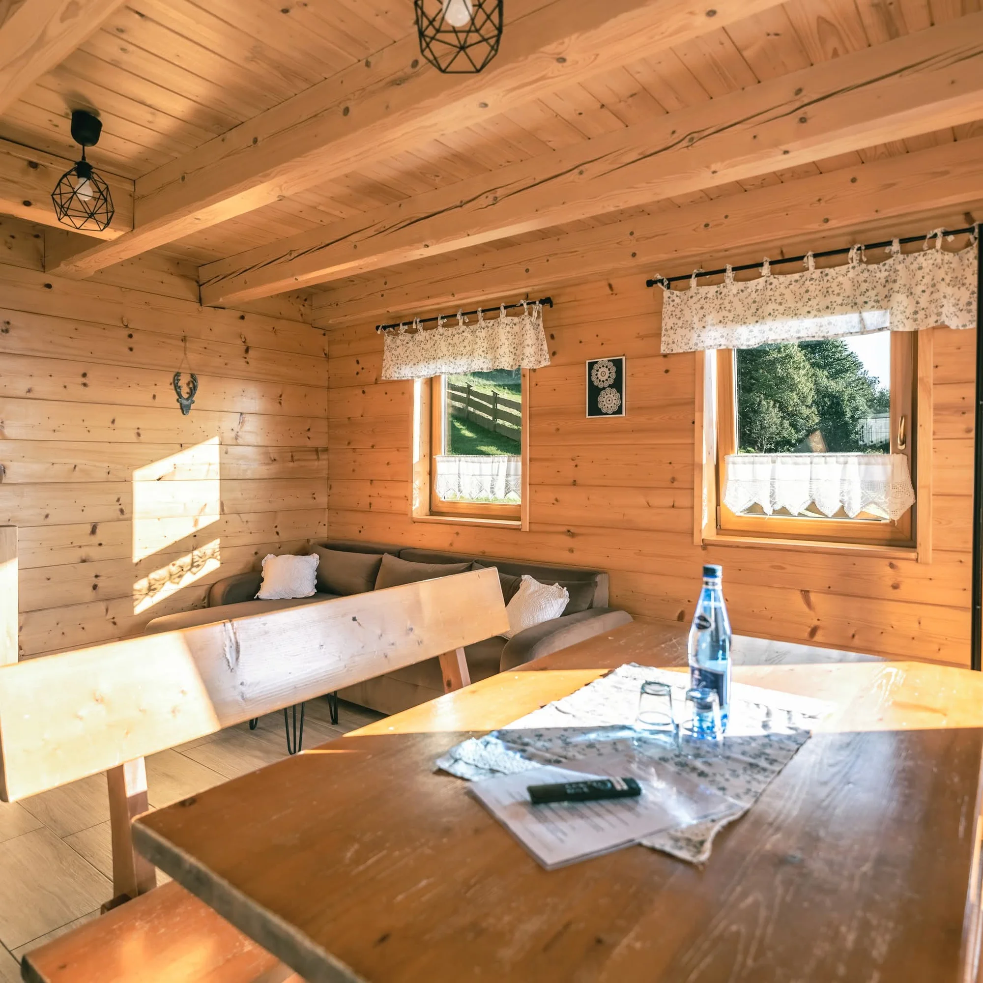 Srubové chatky až pro 8 osob, 10min. od sjezdovky Złoty Groń