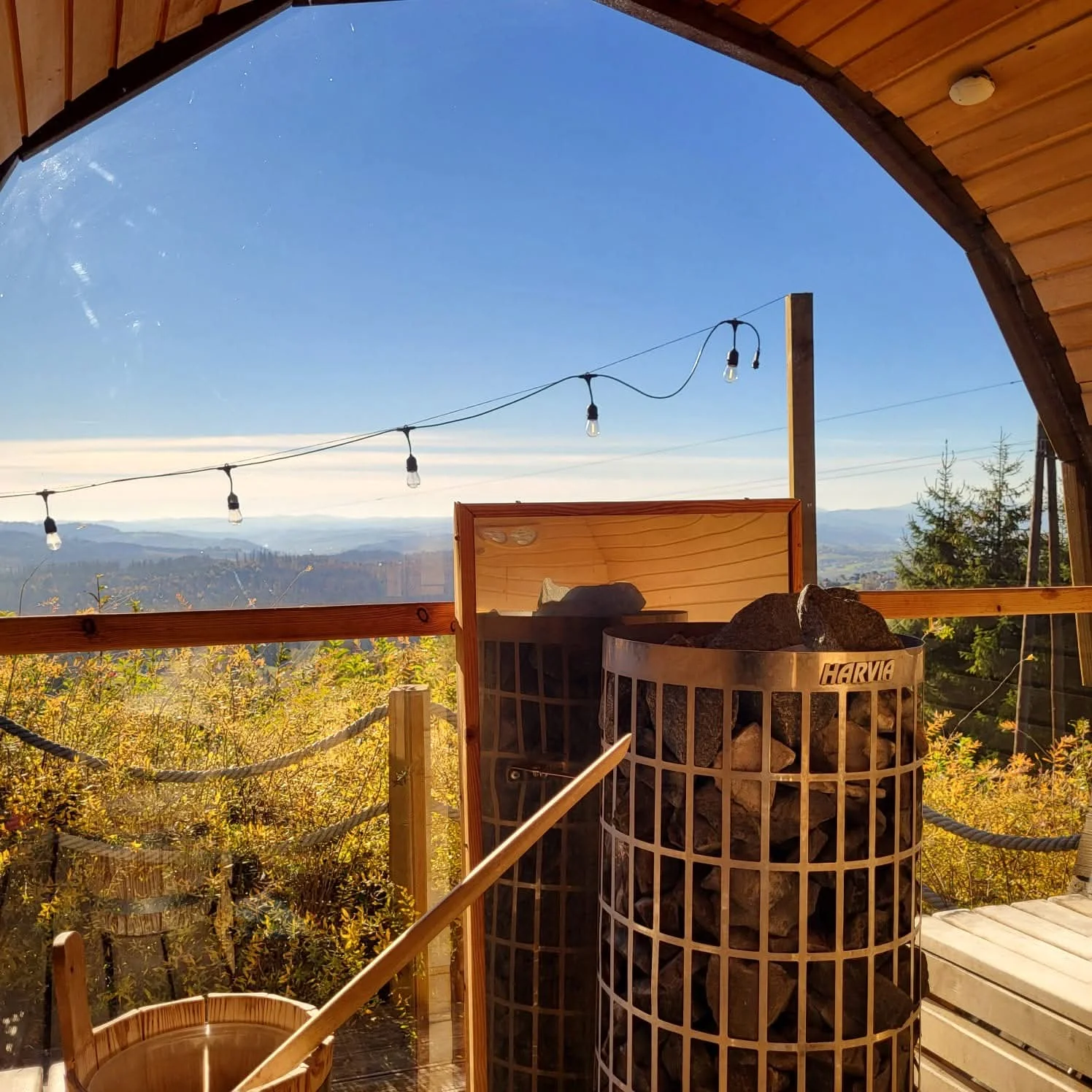 Srubové chatky až pro 8 osob, 10min. od sjezdovky Złoty Groń