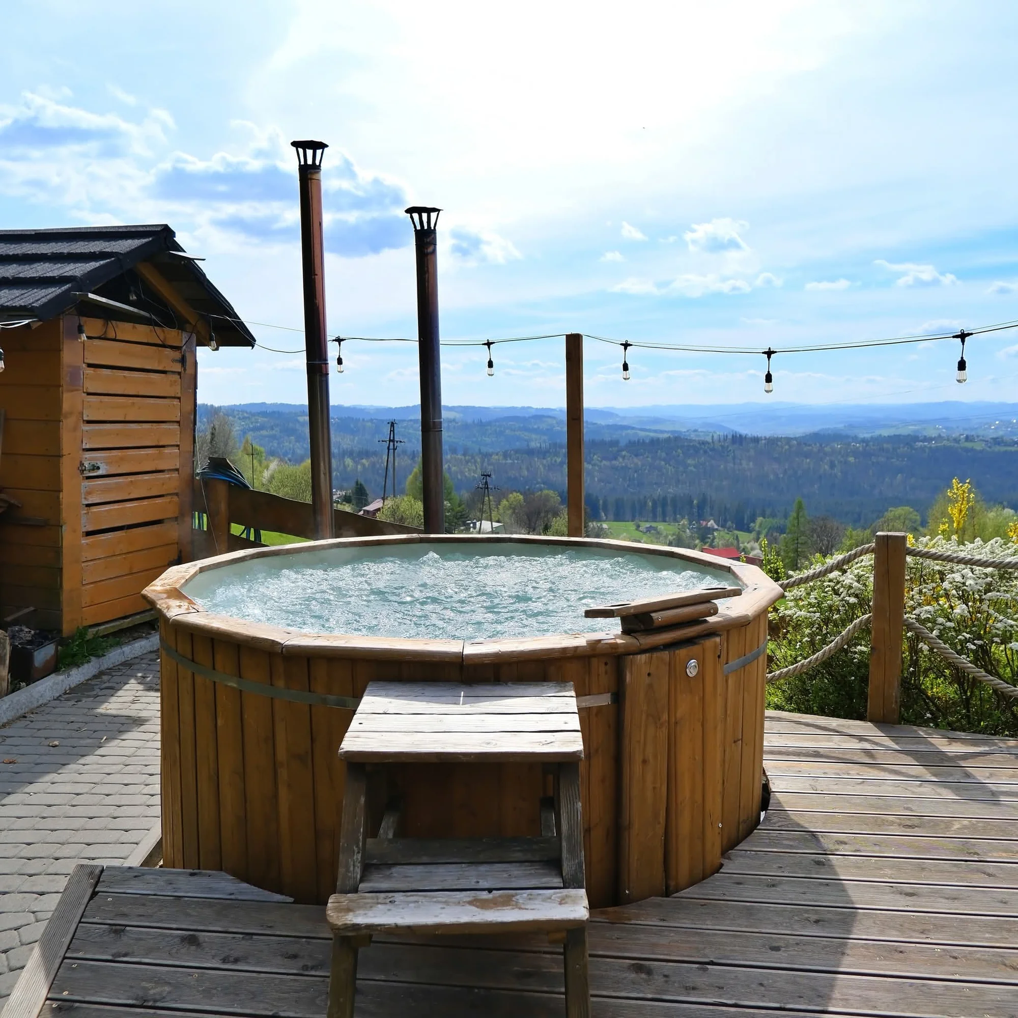 Srubové chatky až pro 8 osob, 10min. od sjezdovky Złoty Groń