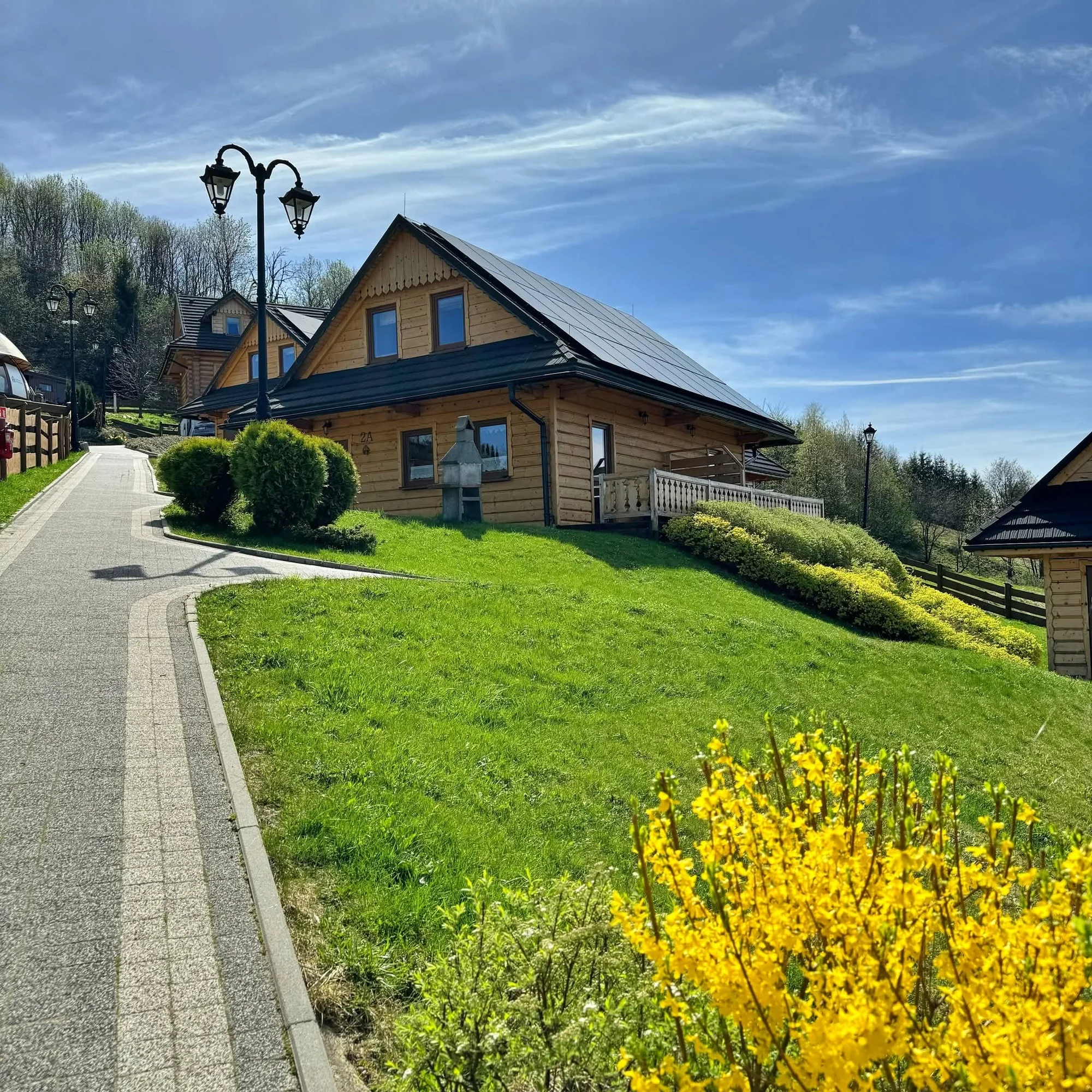Srubové chatky až pro 8 osob, 10min. od sjezdovky Złoty Groń