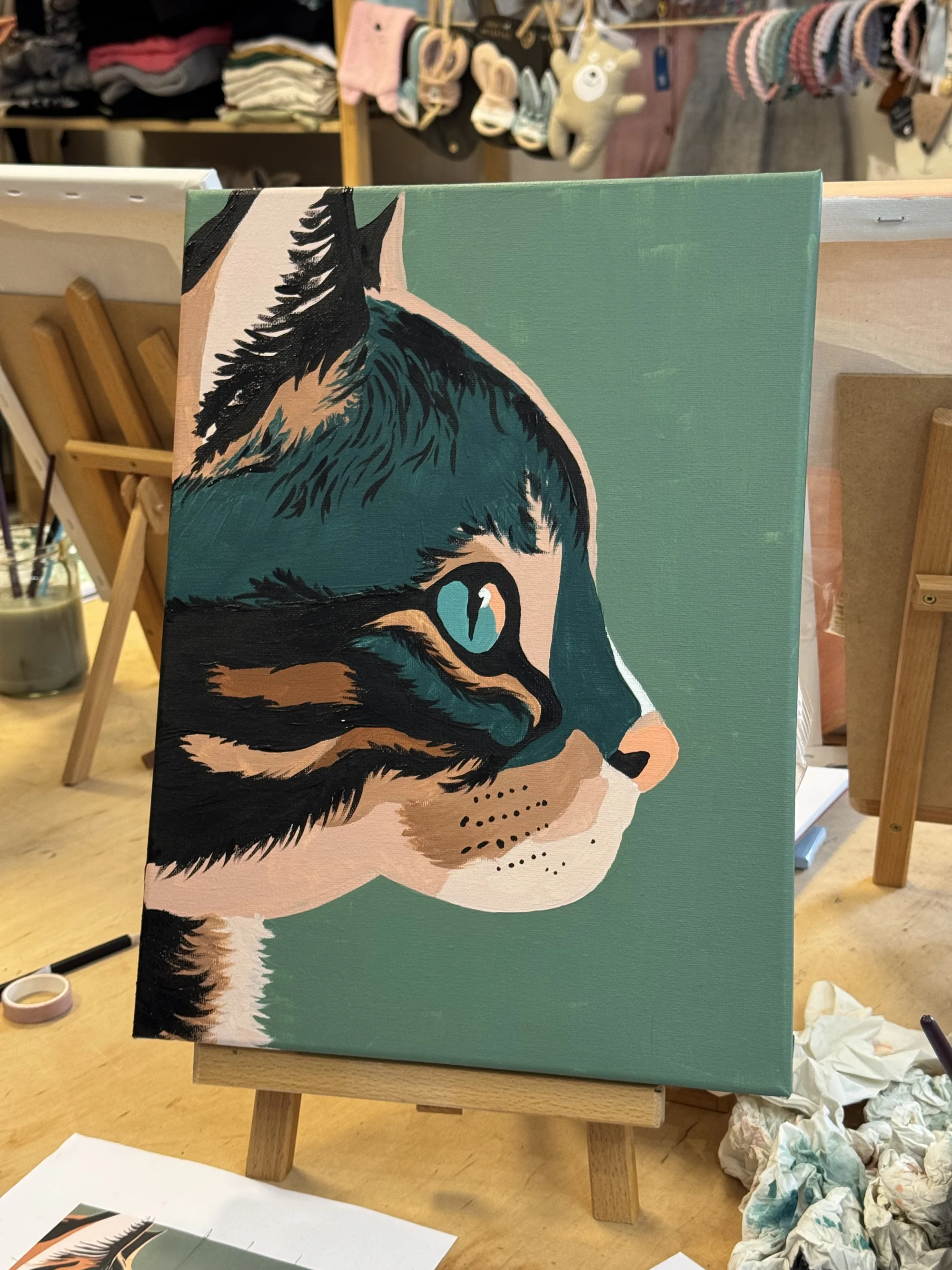 Kreativní dárek: kurz zážitkového malování akrylem v centru Liberce