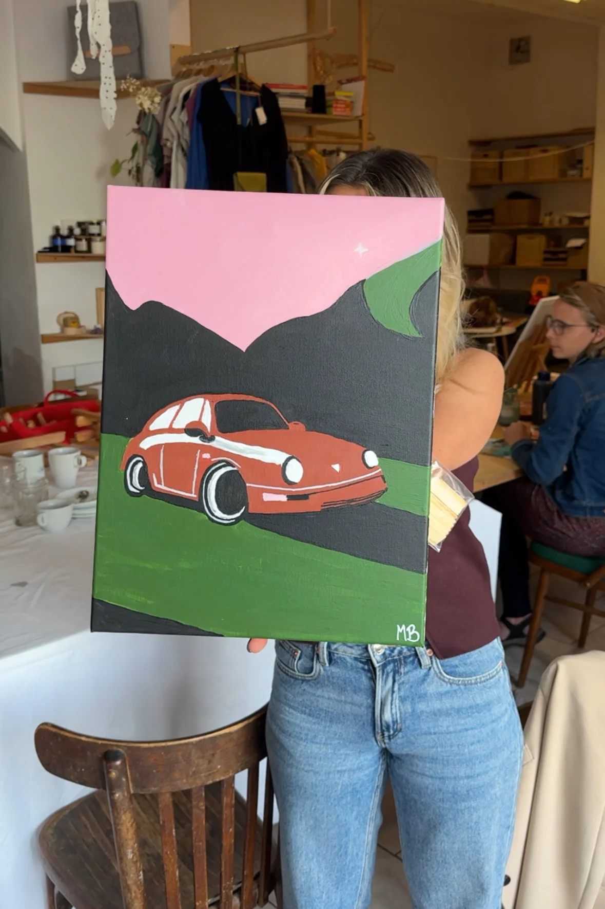 Kreativní dárek: kurz zážitkového malování akrylem v centru Liberce