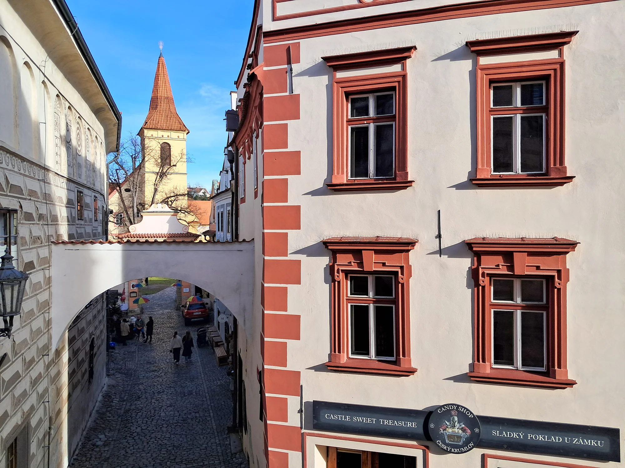 Romantika v Českém Krumlově: apartmá či pokoj u krumlovského zámku, vč. možnosti snídaně