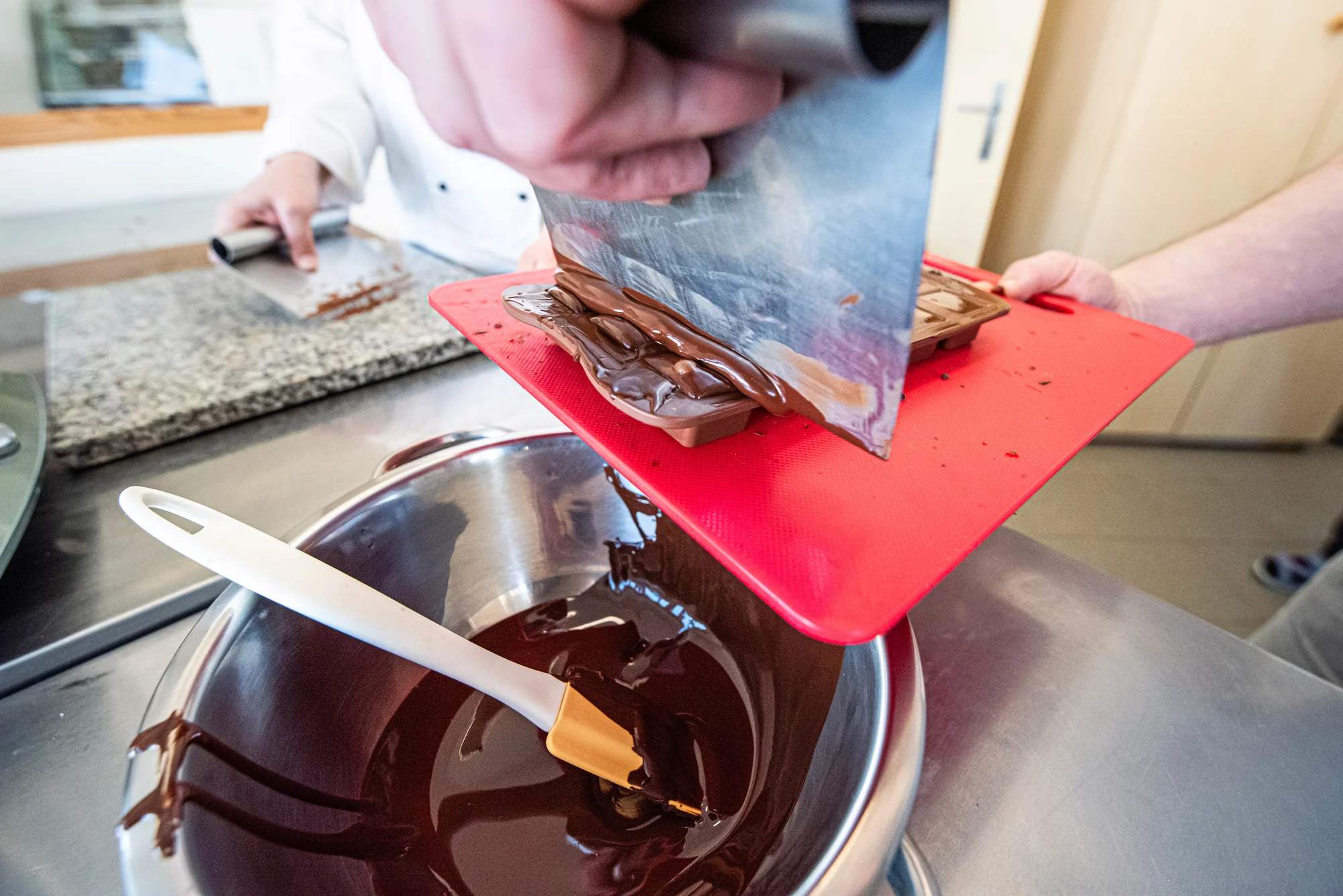 Čokoládový workshop: výroba dobrot z belgické čokolády a degustace pro 2 osoby