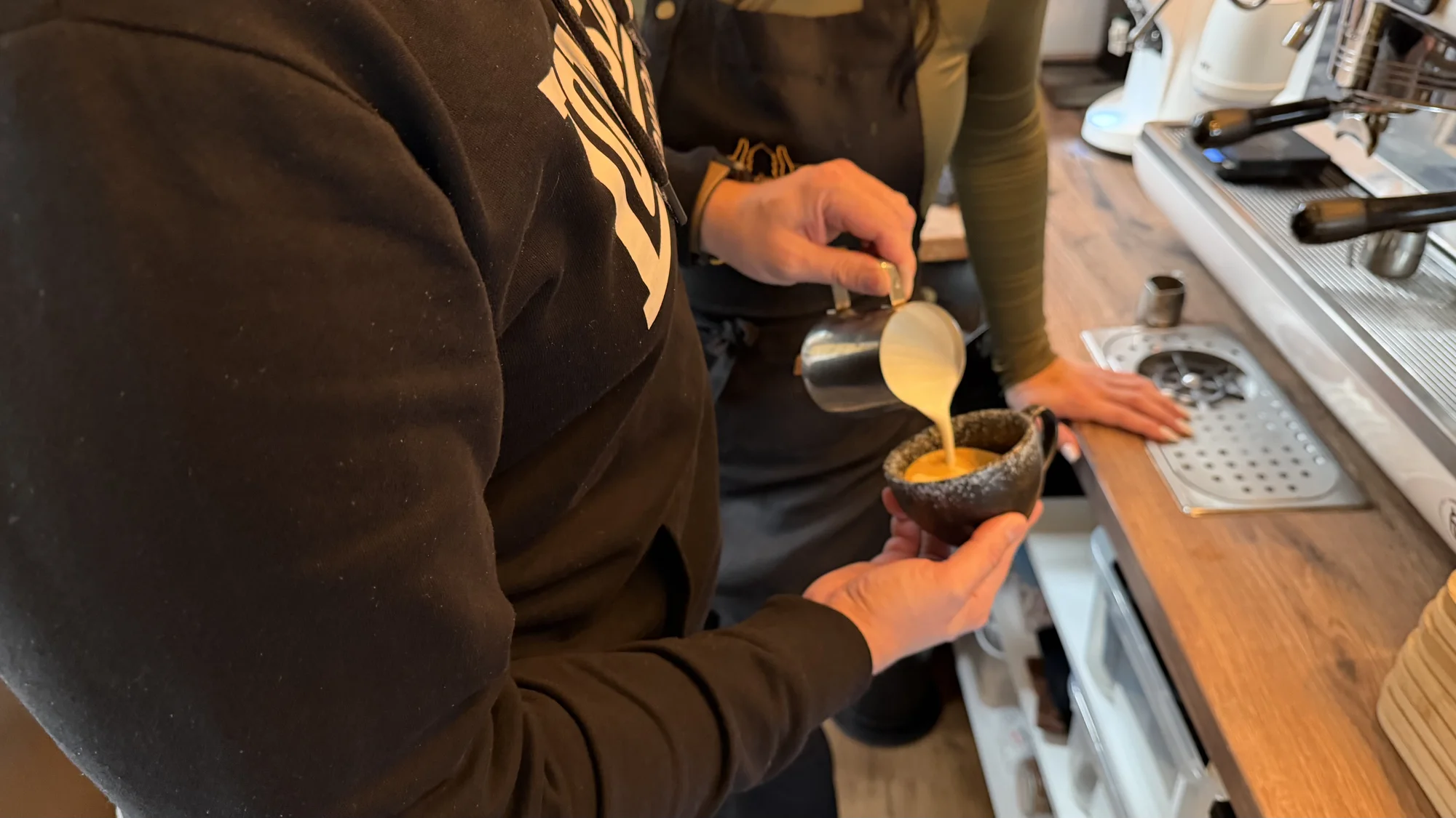 Baristický kurz & latte art pro 1 nebo 2 osoby: vaše první kroky do světa kávy