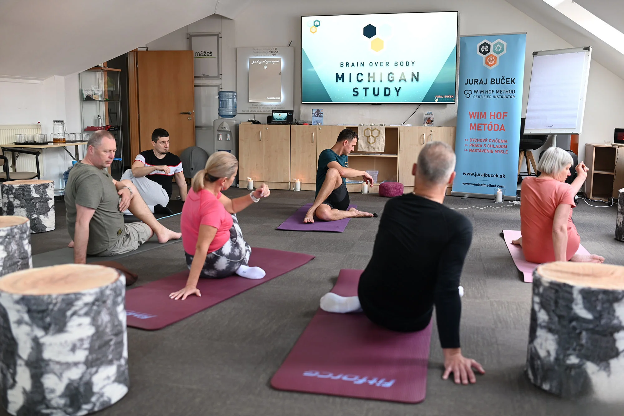 Zážitkový víkendový kurz Wim Hofovy metody pod vedením zkušeného instruktora, vč. plné penze