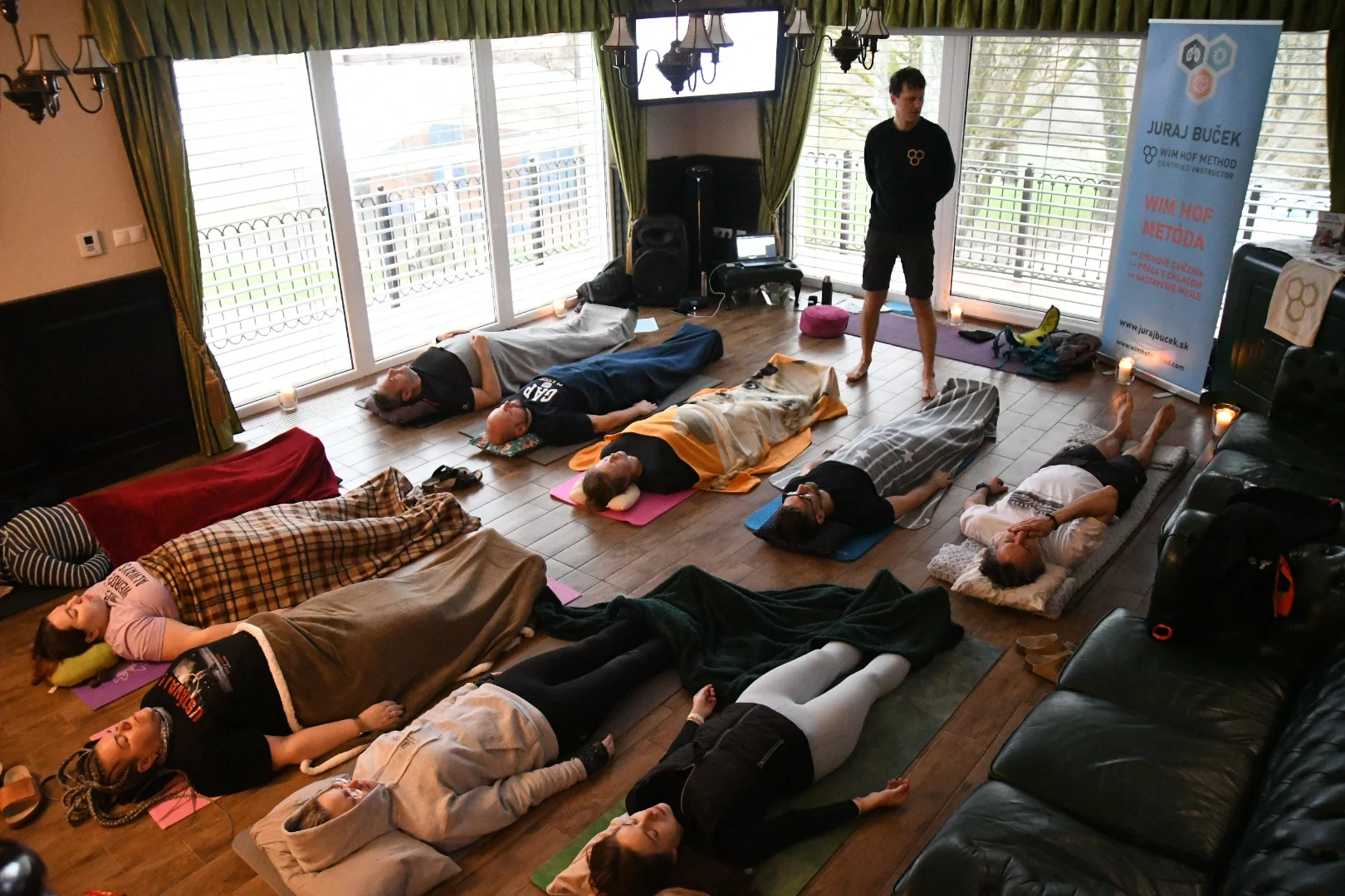 Zážitkový víkendový kurz Wim Hofovy metody pod vedením zkušeného instruktora, vč. plné penze