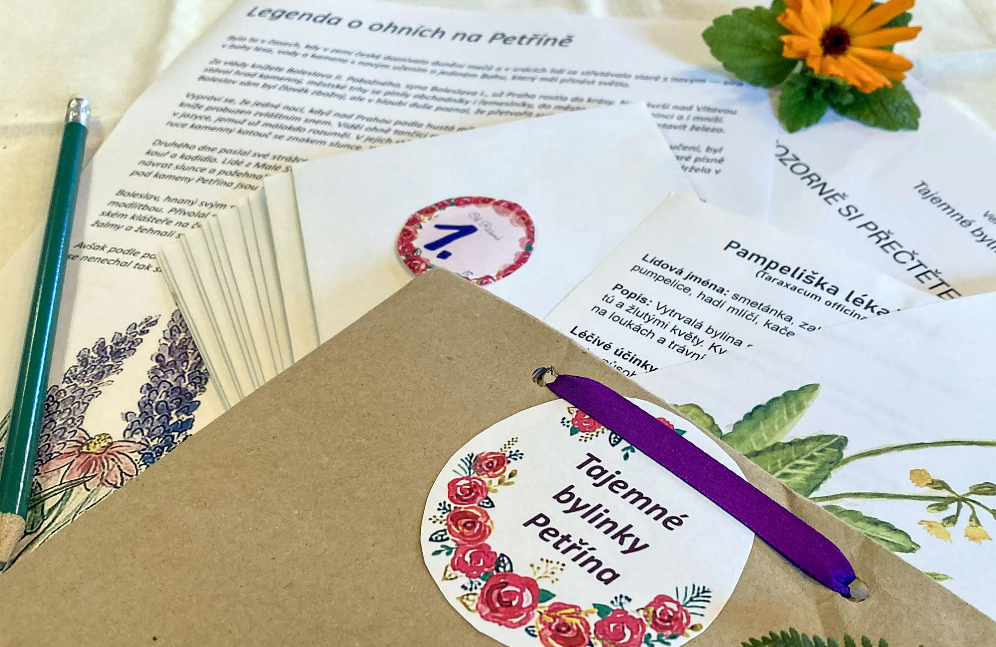 Tajemné bylinky Petřína: venkovní dobrodružná procházka pro celou rodinu