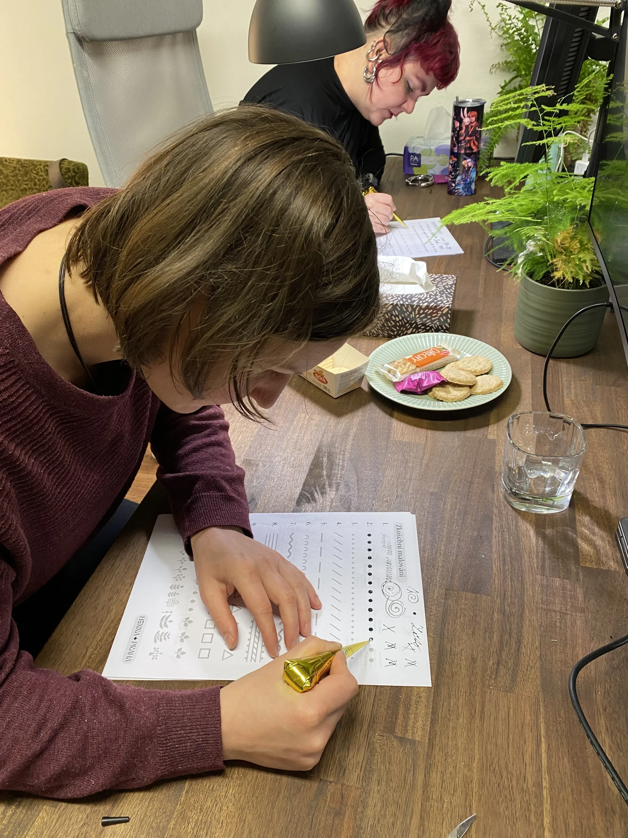 Dočasné tetování: 4hodinový workshop malování hennou vč. občerstvení