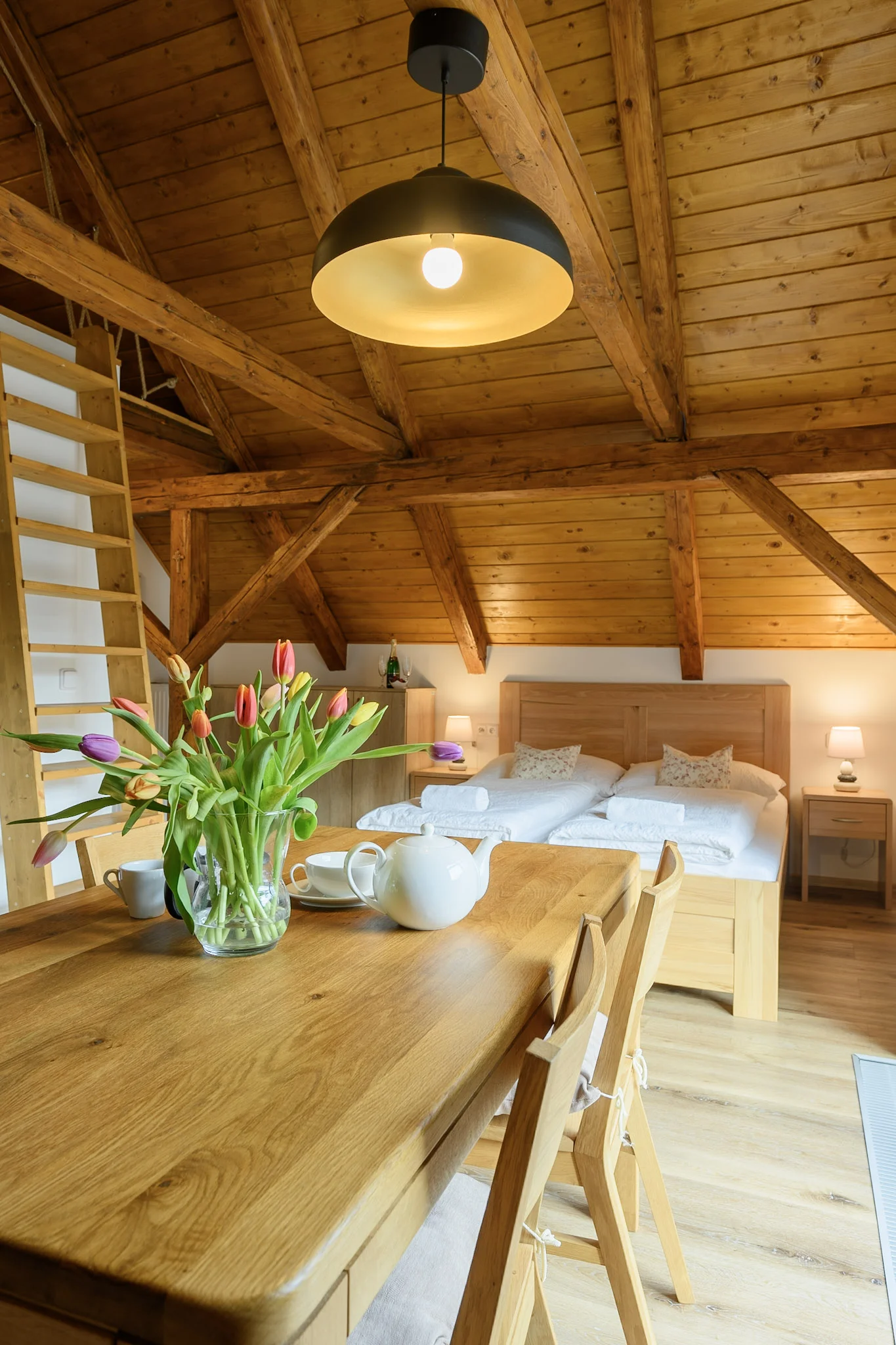 Luxusní apartmán v Beskydech na Bílé: až pro 4 osoby, vč. finské sauny