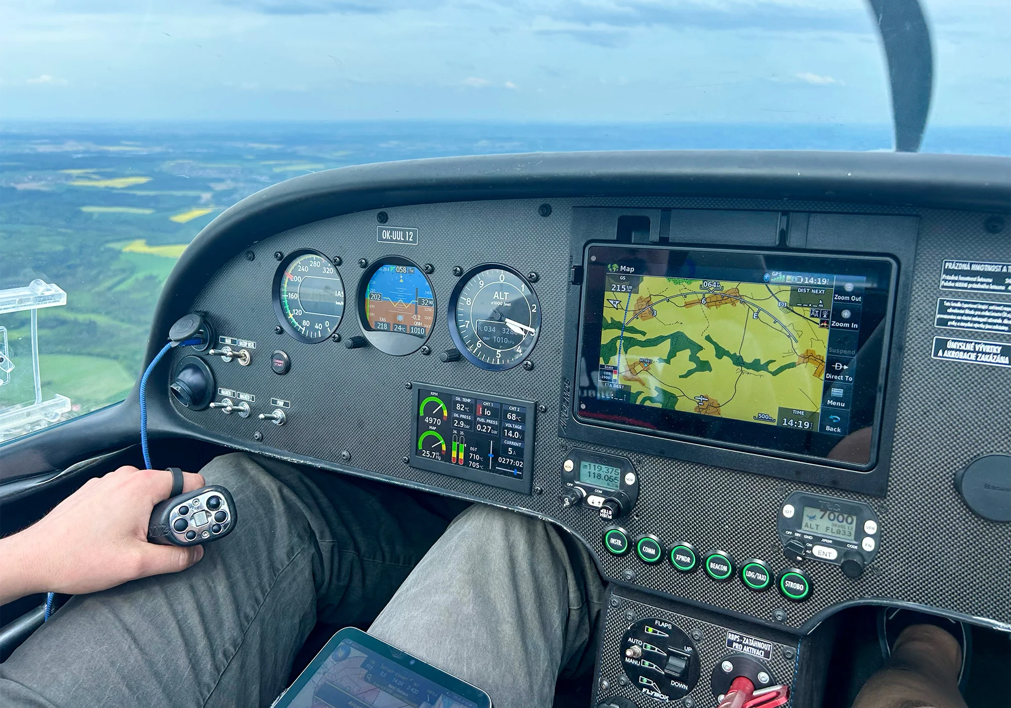 Seznamovací let v Ellipse spirit RG: 15, 30 nebo 60 minut ve vzduchu i možnost řízení