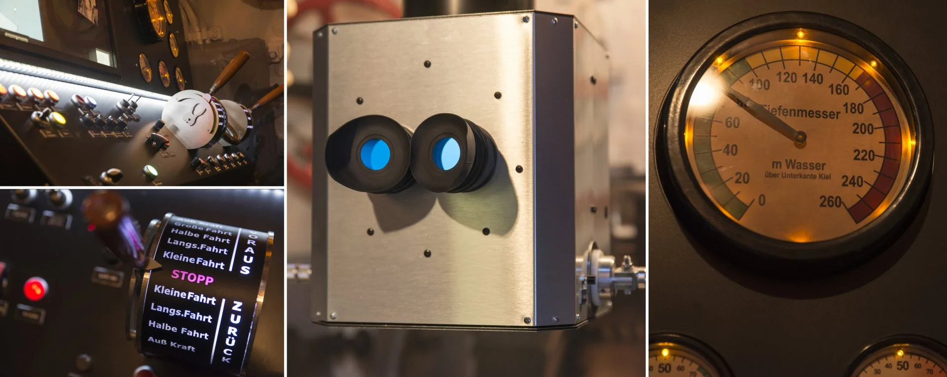 Záchranná mise v simulátoru ponorky U-BOAT pro 4člennou posádku s prvky únikové hry