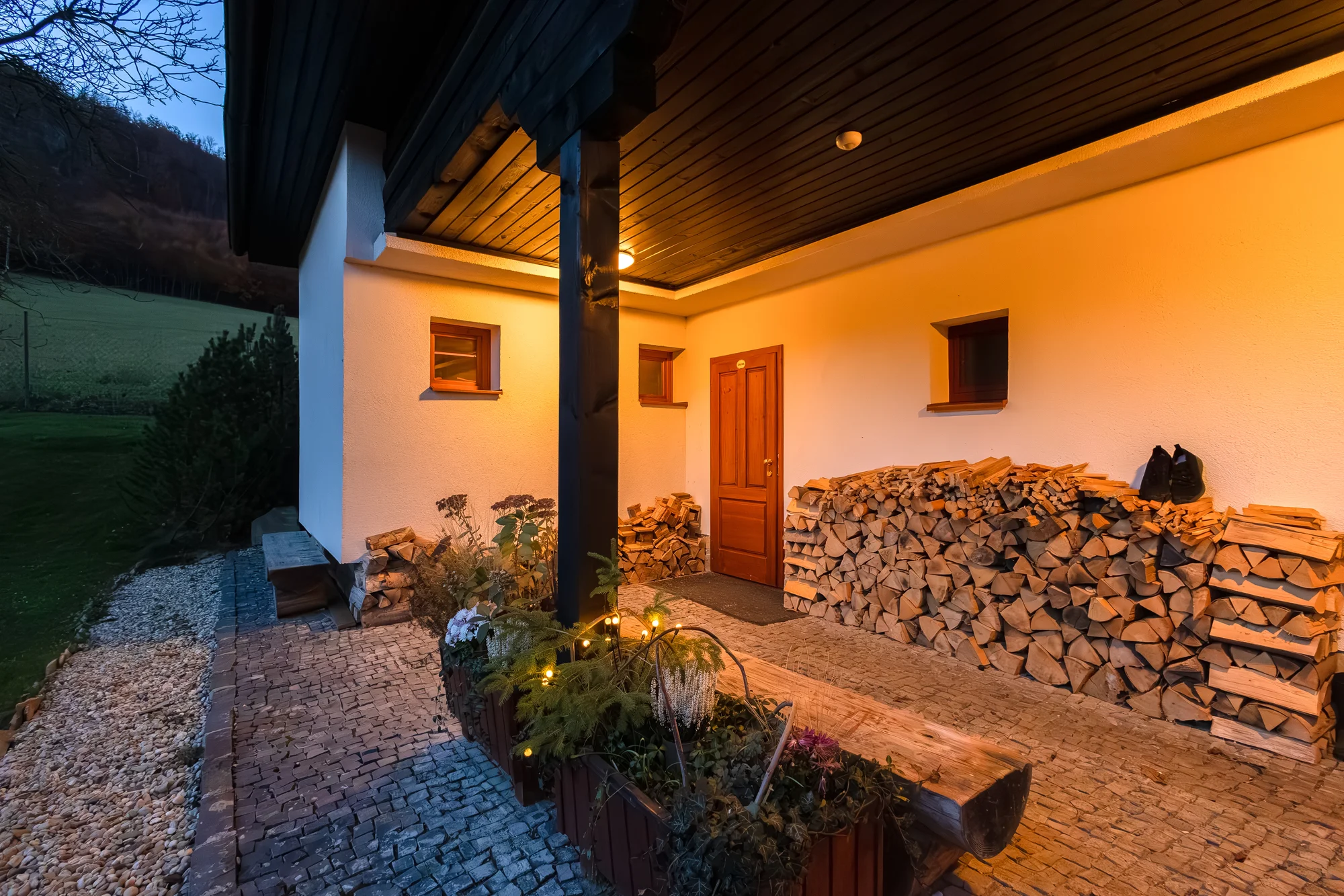 Penzion na Pováží se snídaní či polopenzí a vstupem do privátního wellness